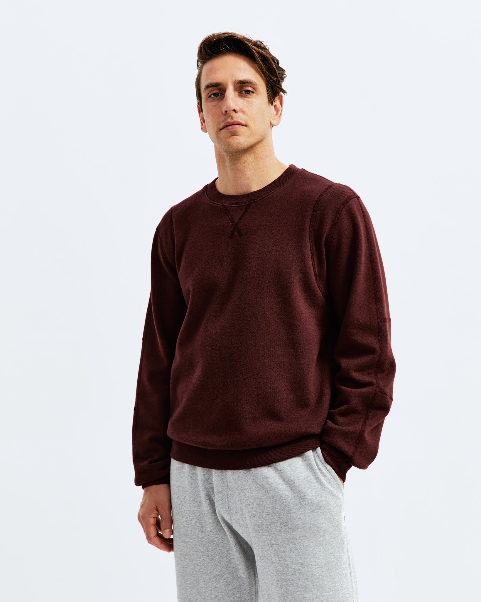 Midweight Fleece Crewneck sold by Reigning Champ product image thumbnail 2