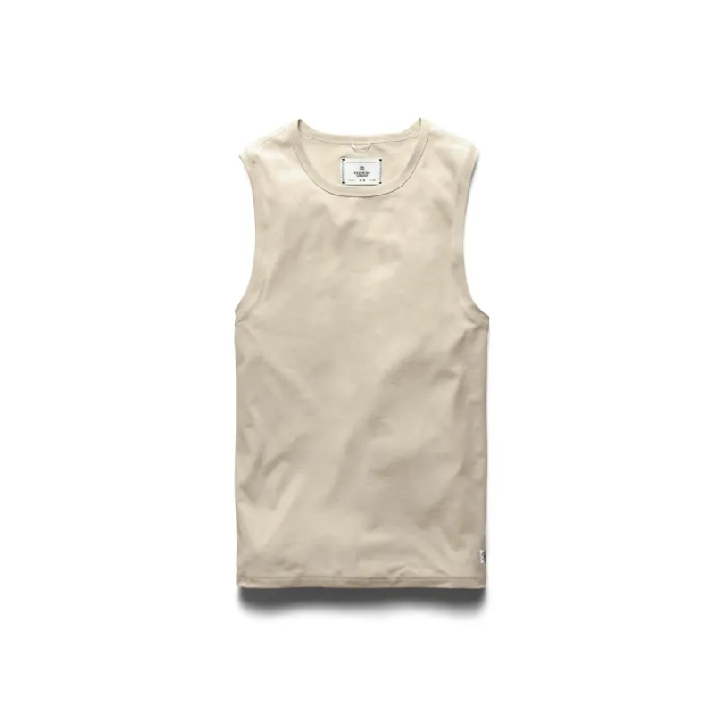 Copper Jersey Sleeveless Shirt sold by Reigning Champ