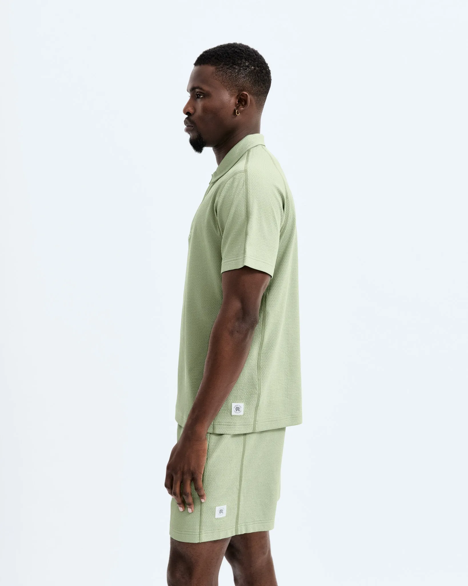 Solotex Mesh Tiebreak Standard Polo sold by Reigning Champ product image thumbnail 3