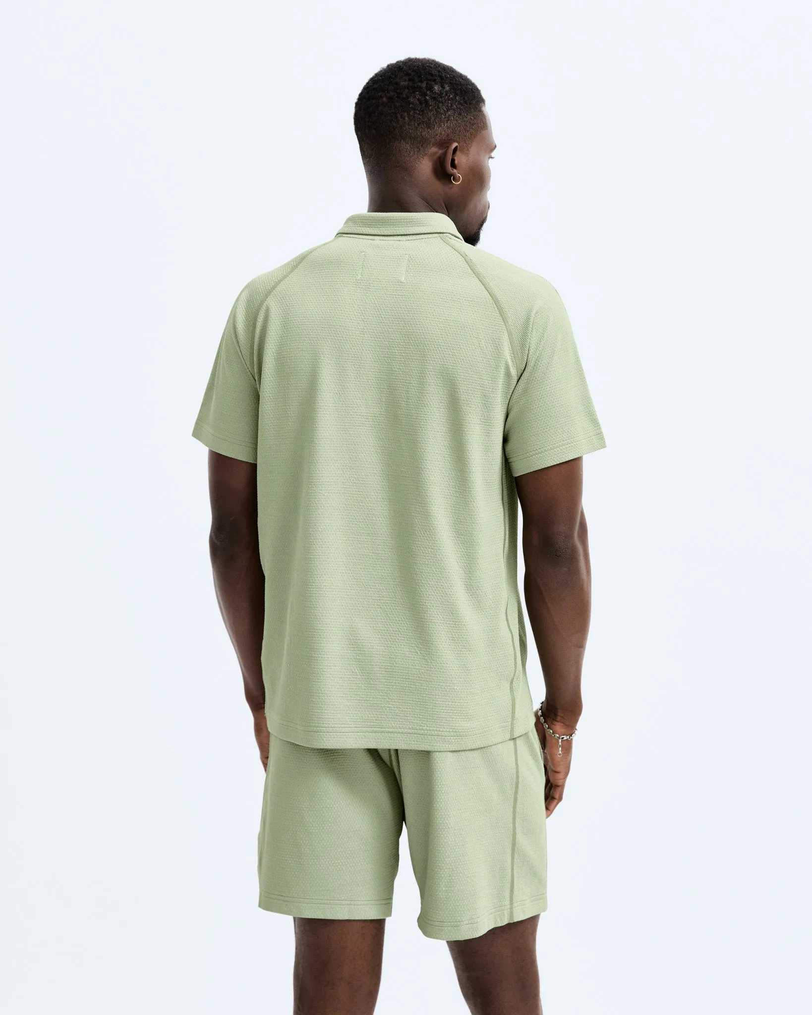 Solotex Mesh Tiebreak Standard Polo sold by Reigning Champ product image thumbnail 4
