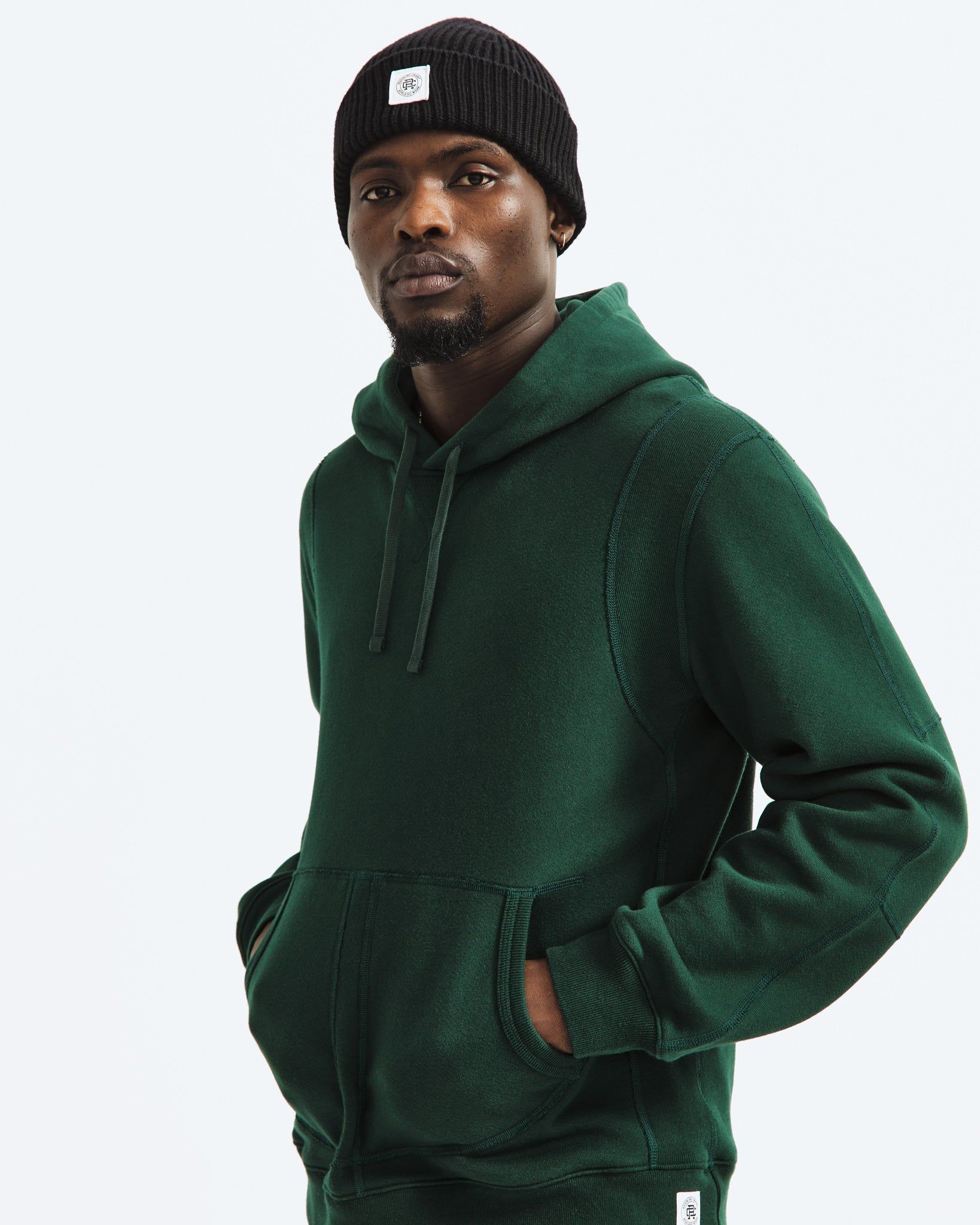 Midweight Fleece Pullover Hoodie sold by Reigning Champ product image thumbnail 5