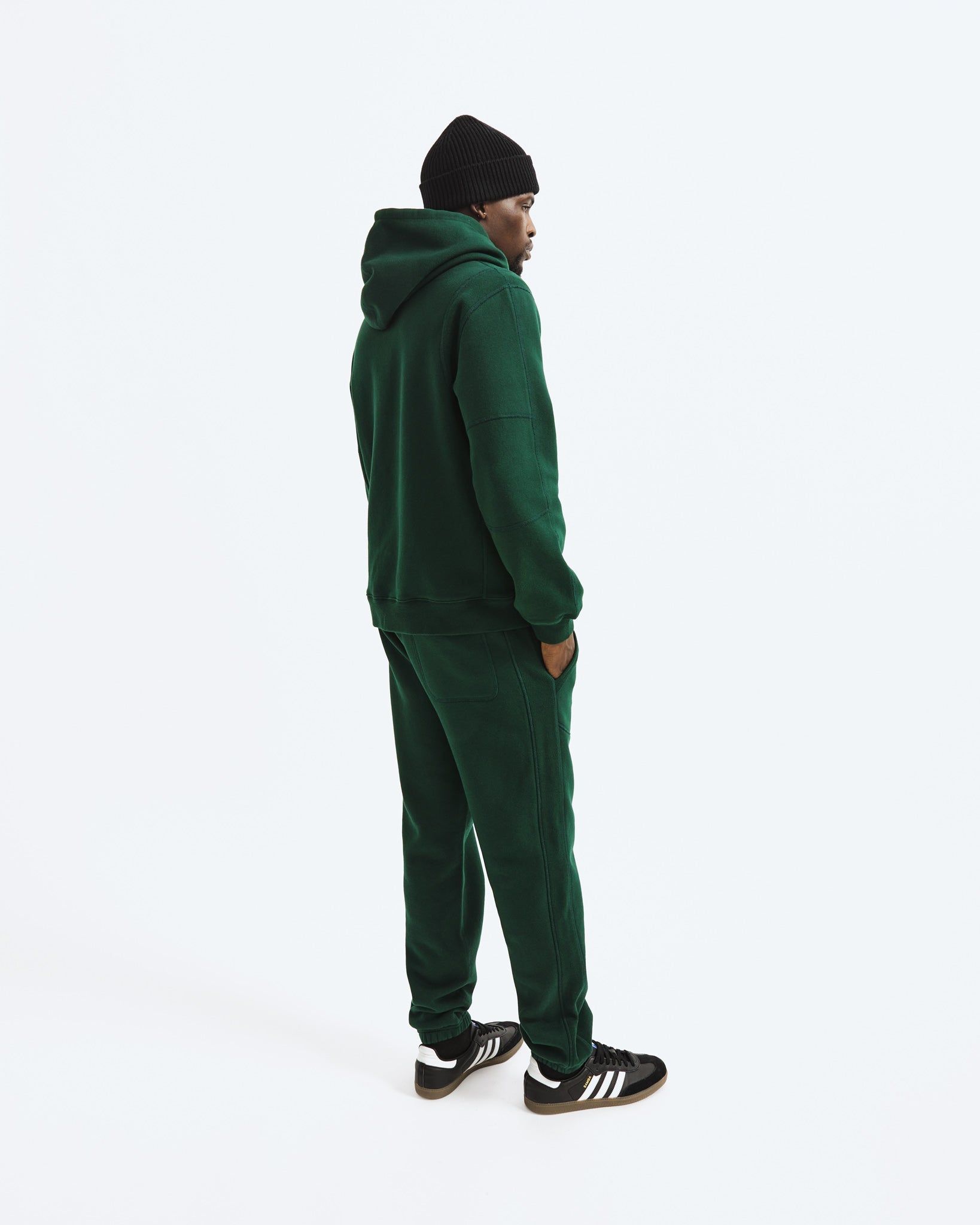 Midweight Fleece Pullover Hoodie sold by Reigning Champ product image thumbnail 4