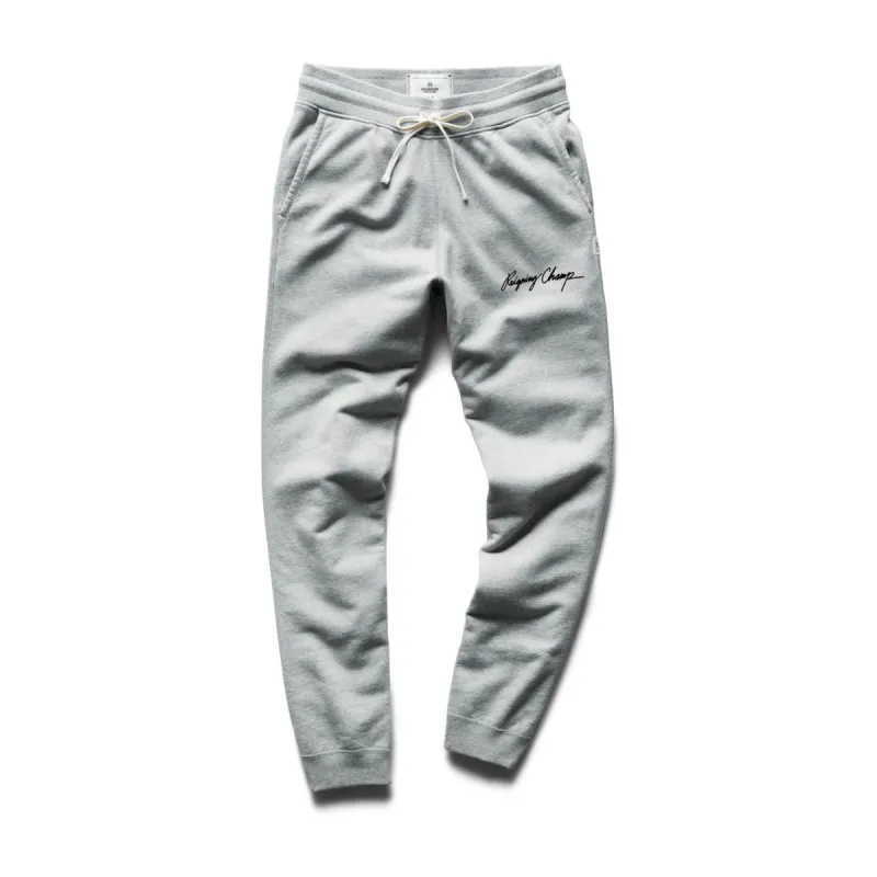 Midweight Terry Autograph Slim Sweatpant sold by Reigning Champ