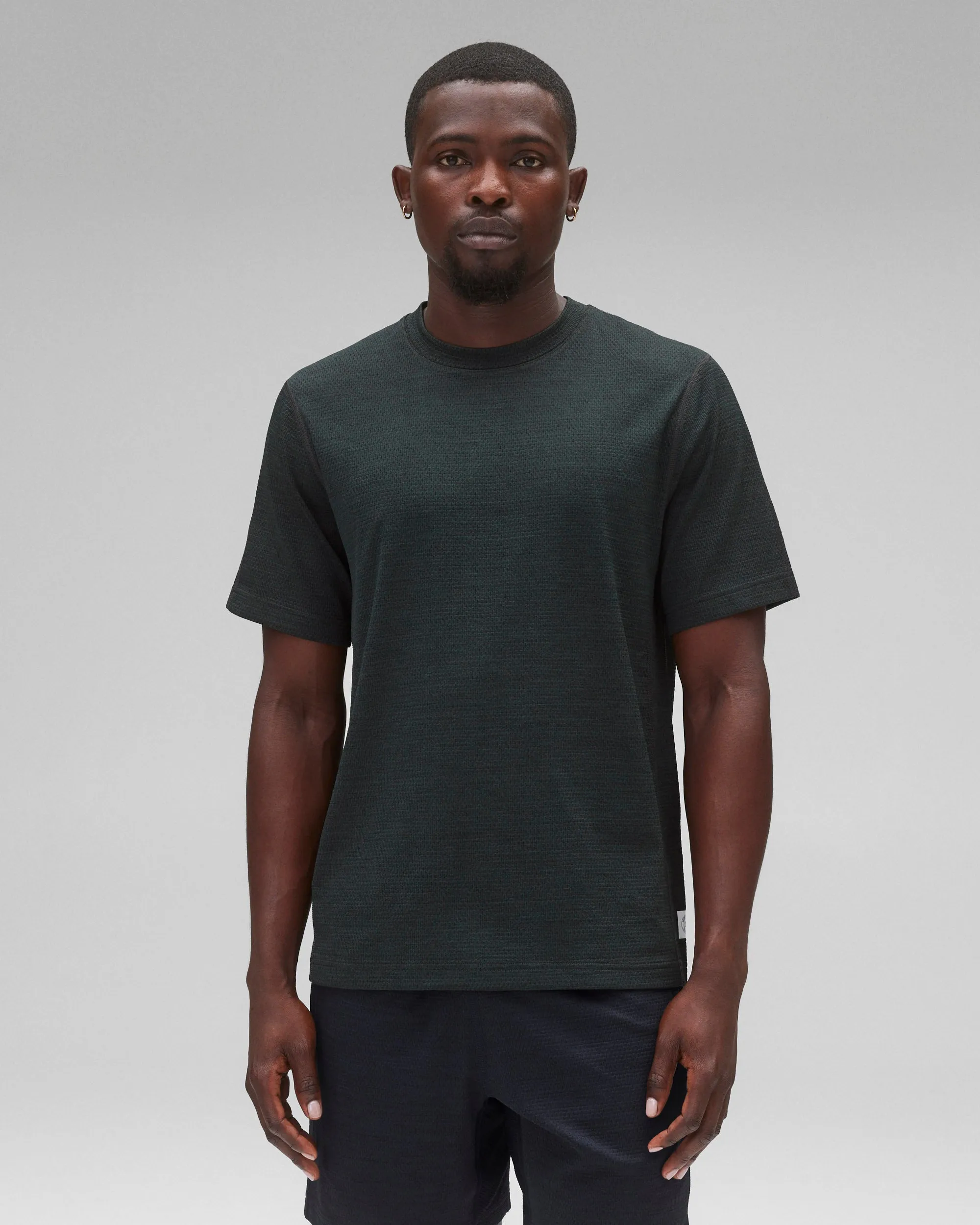 Solotex Mesh Tiebreak Standard T-Shirt sold by Reigning Champ product image thumbnail 2