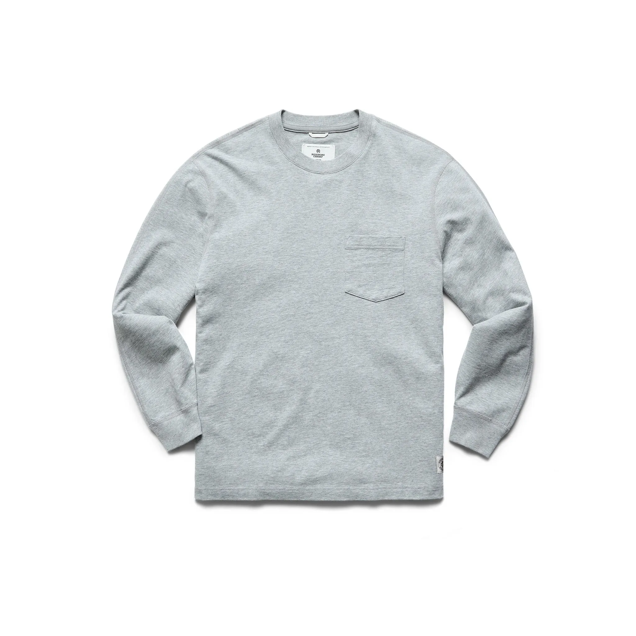 Midweight Jersey Standard Pocket Long Sleeve sold by Reigning Champ