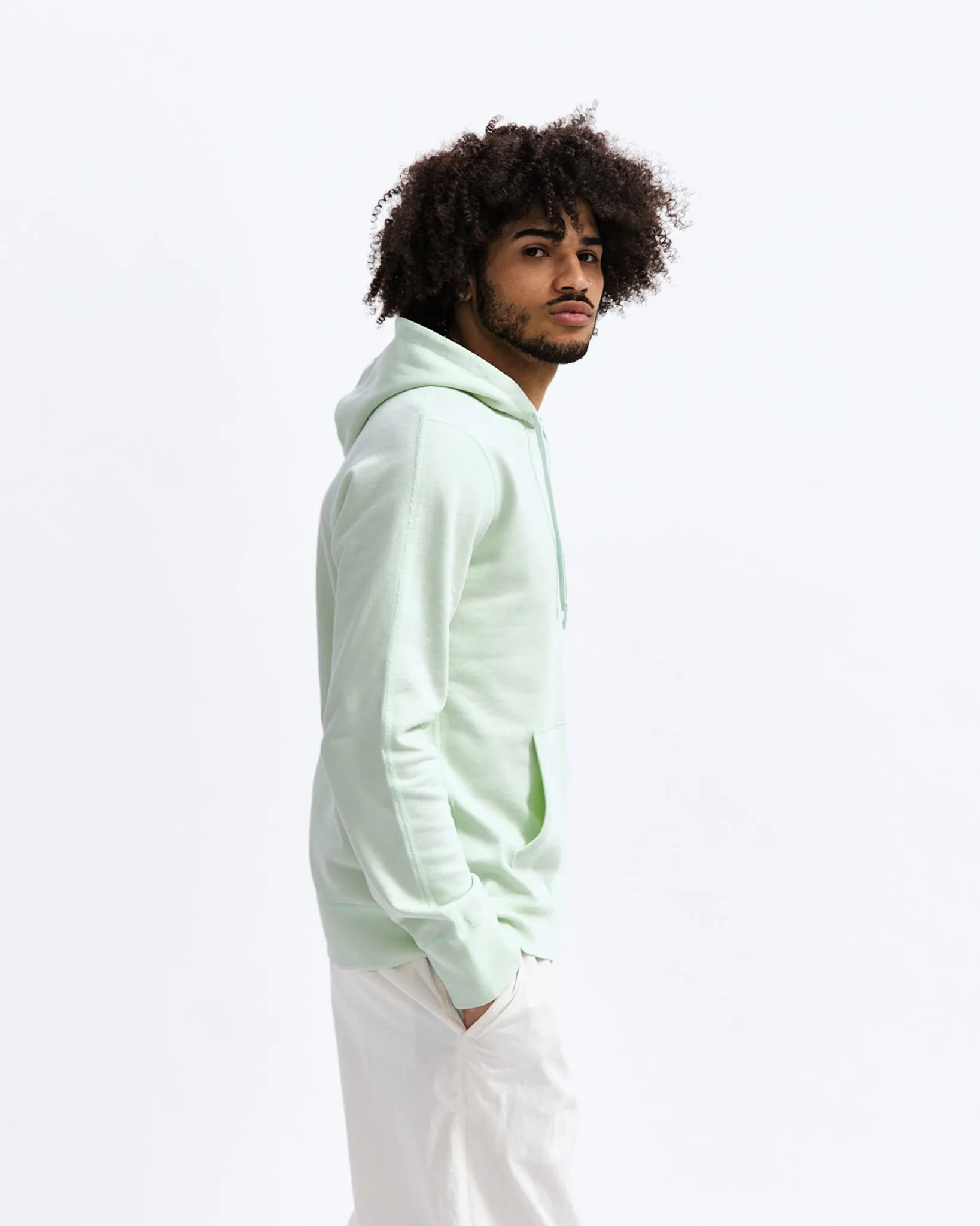 Lightweight Terry Slim Hoodie sold by Reigning Champ product image thumbnail 3