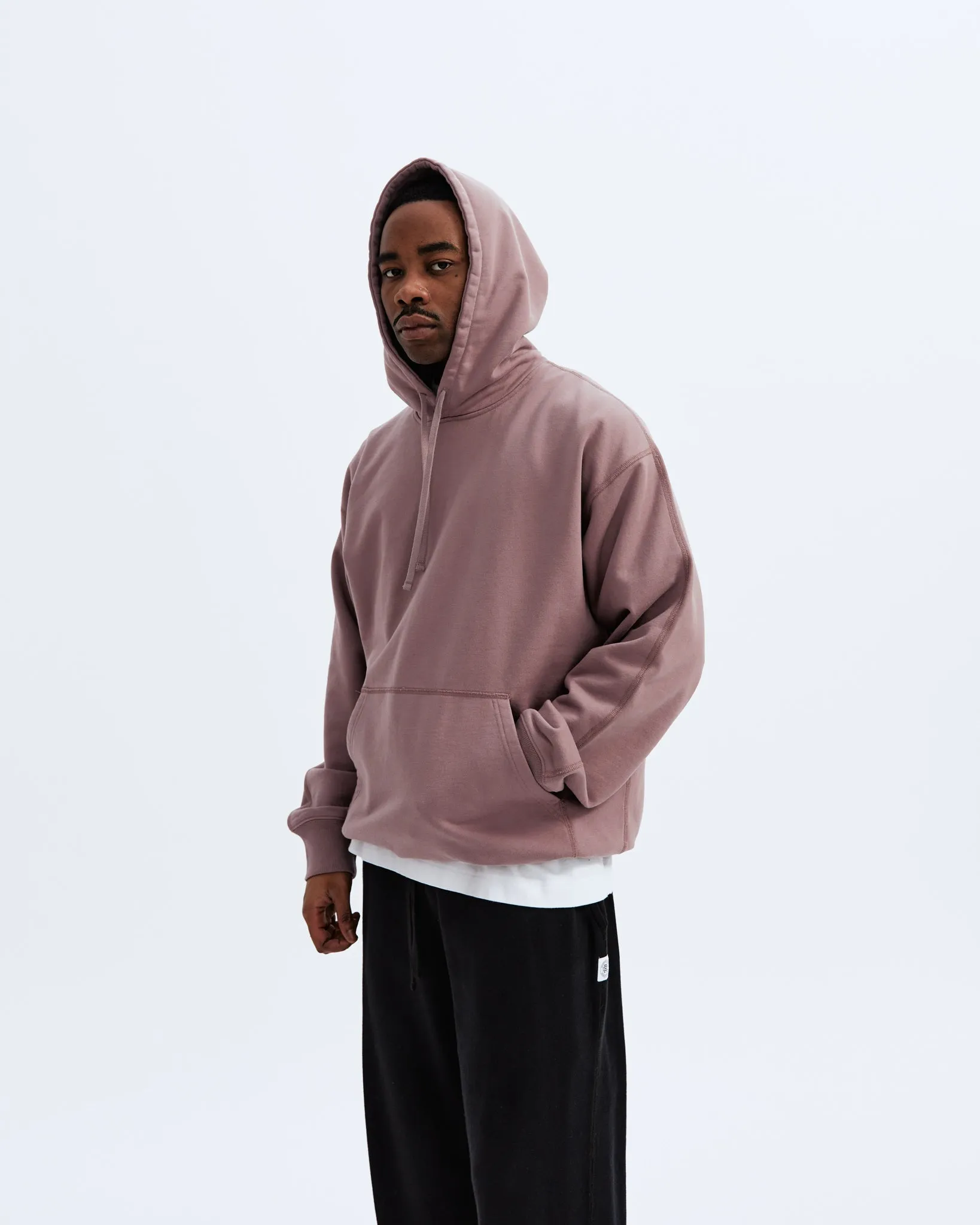 Midweight Terry Relaxed Hoodie - Vault sold by Reigning Champ product image thumbnail 2