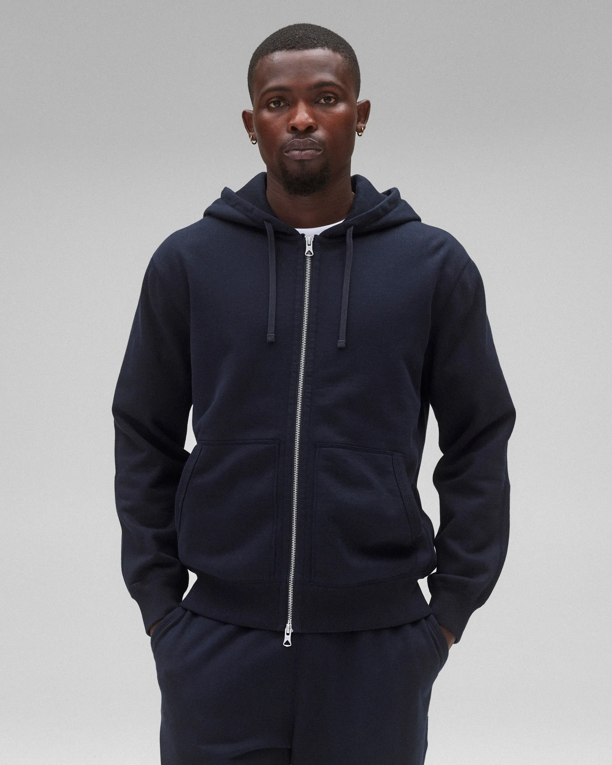 Midweight Terry Standard Zip Hoodie sold by Reigning Champ product image thumbnail 2