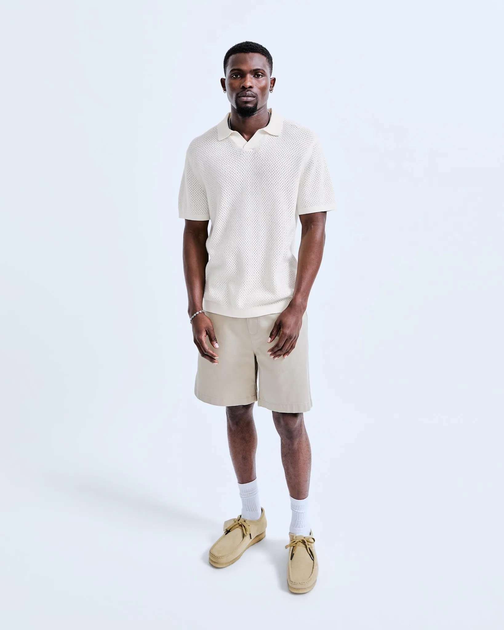 Cotton Linen Victor Polo sold by Reigning Champ product image thumbnail 4