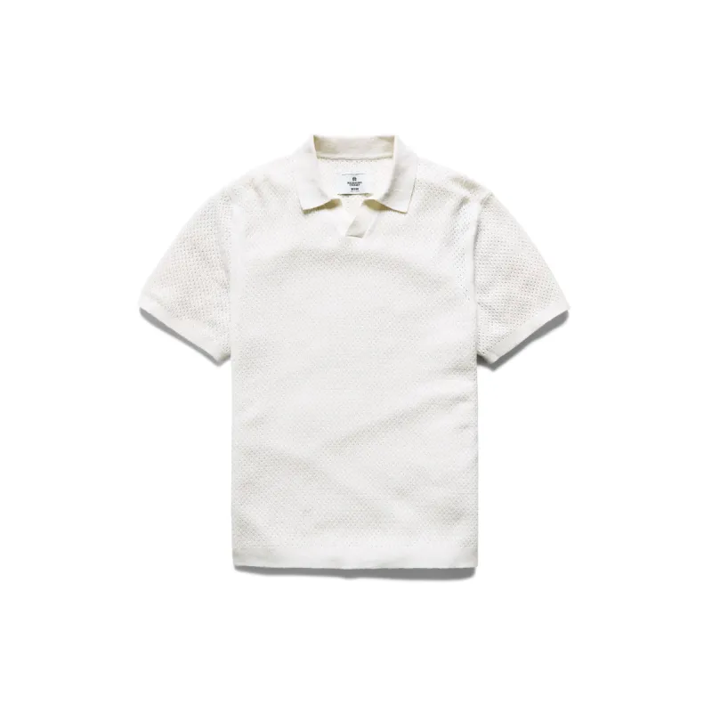 Cotton Linen Victor Polo sold by Reigning Champ