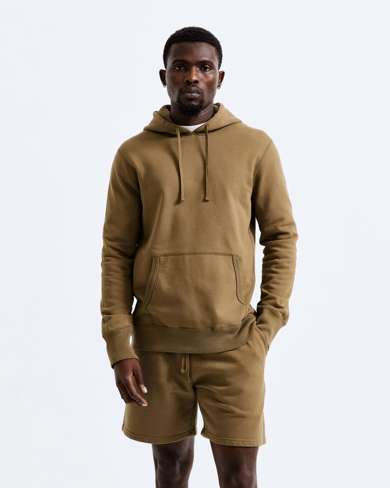 Midweight Terry Slim Hoodie sold by Reigning Champ product image thumbnail 2