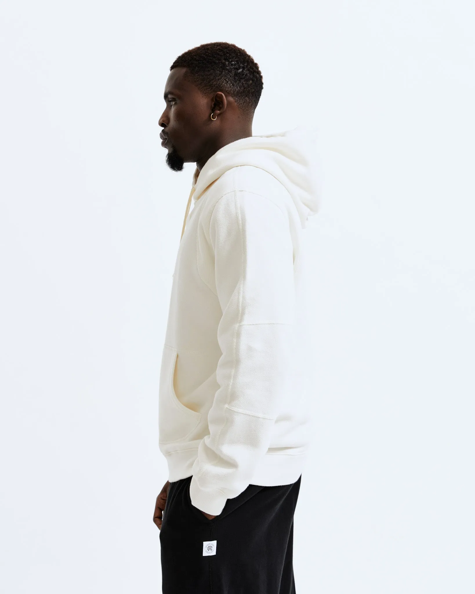 Midweight Fleece Pullover Hoodie sold by Reigning Champ product image thumbnail 3