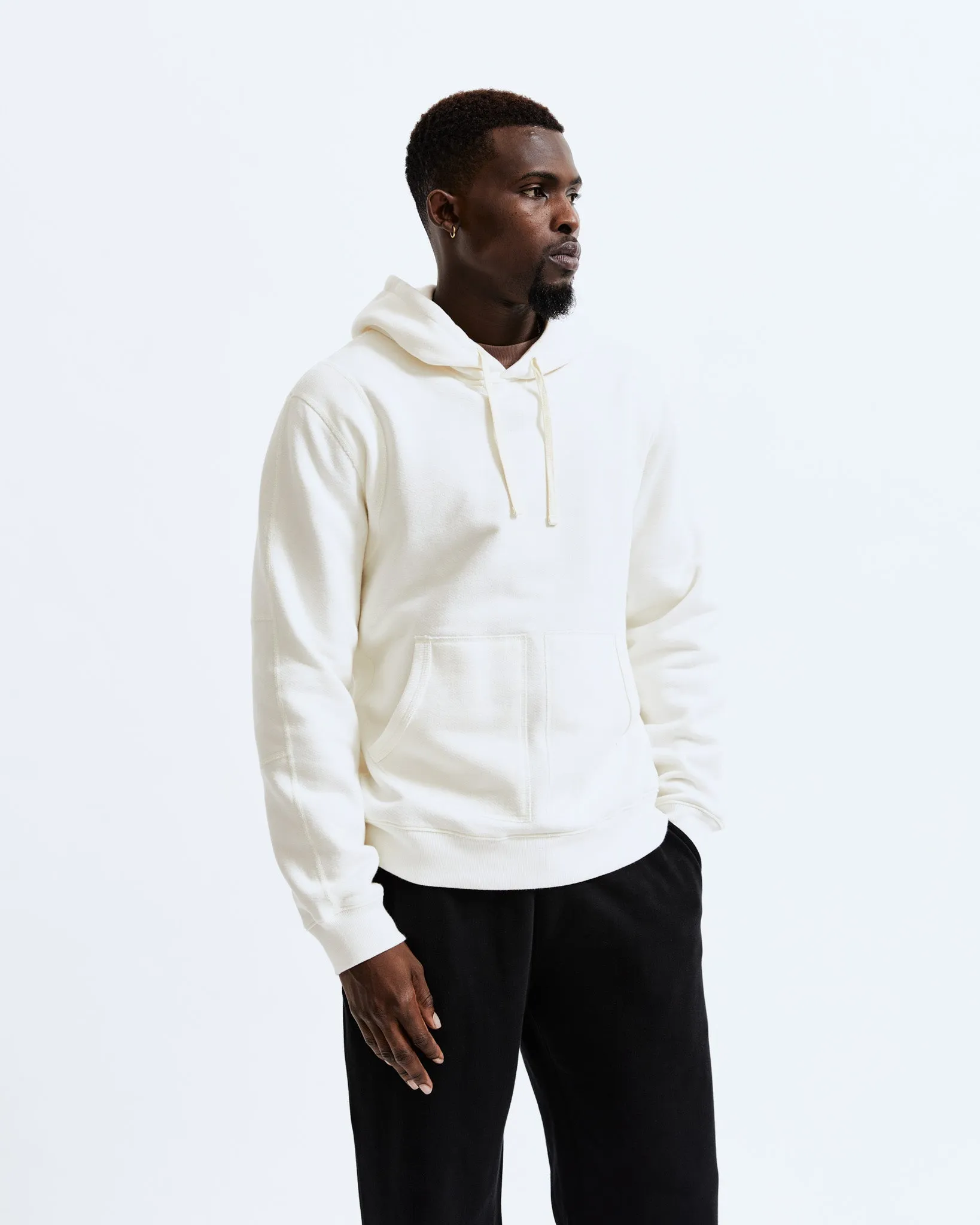 Midweight Fleece Pullover Hoodie sold by Reigning Champ product image thumbnail 2