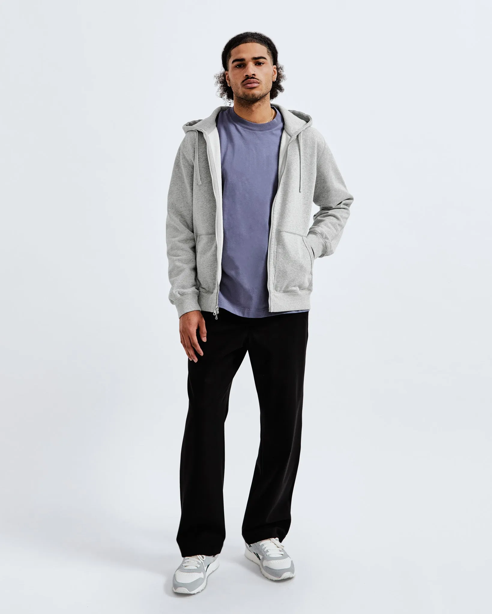 Heavyweight Fleece Classic Zip Hoodie sold by Reigning Champ product image thumbnail 5