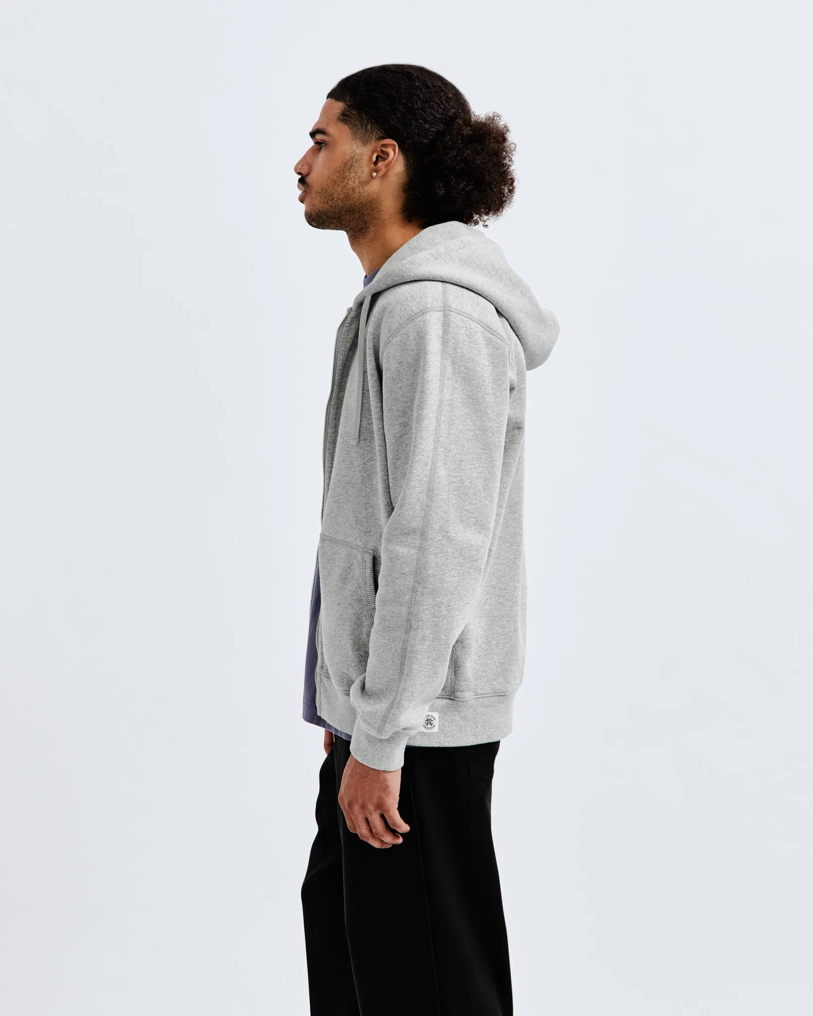 Heavyweight Fleece Classic Zip Hoodie sold by Reigning Champ product image thumbnail 3