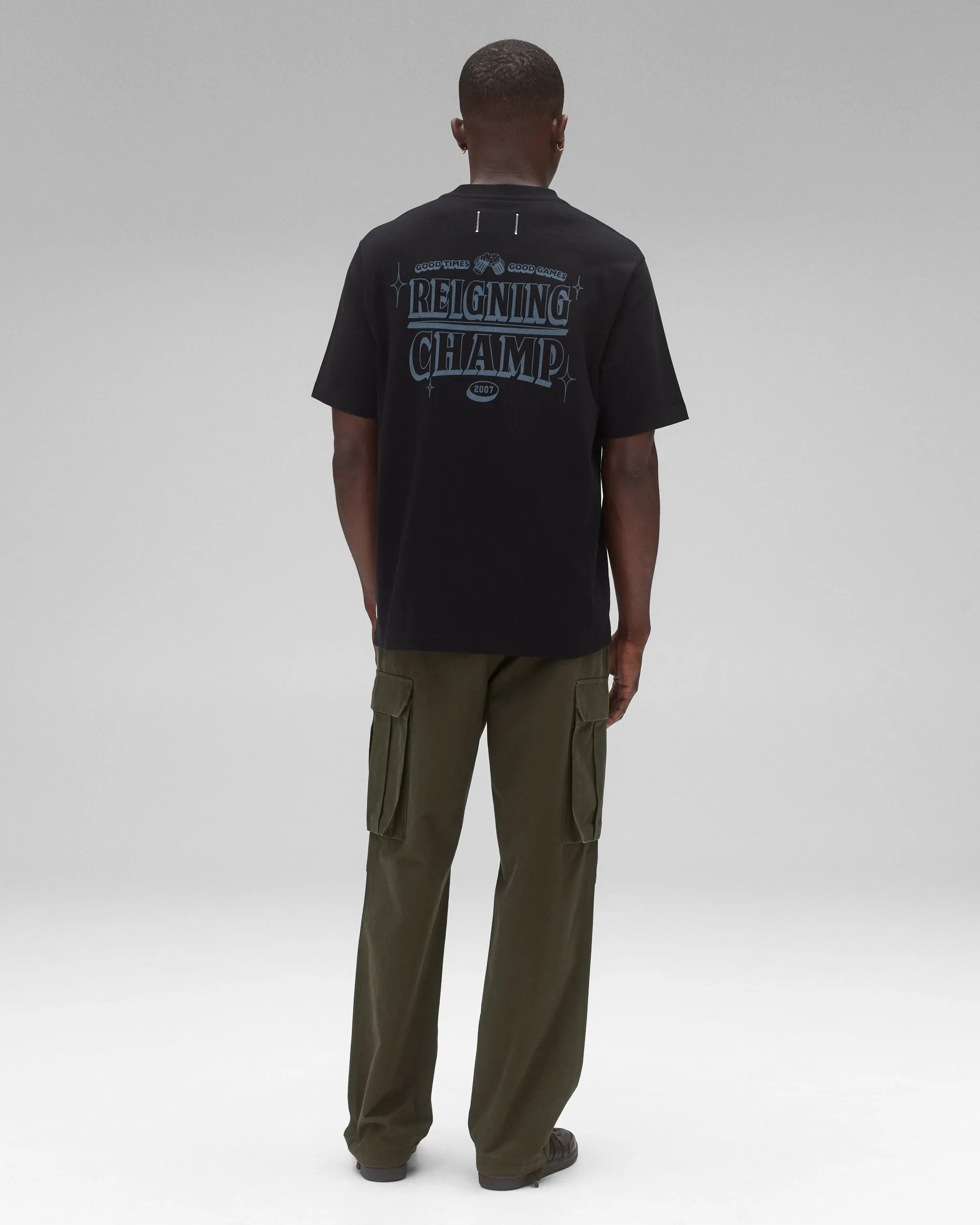 Midweight Jersey Good Times T-Shirt sold by Reigning Champ product image thumbnail 5