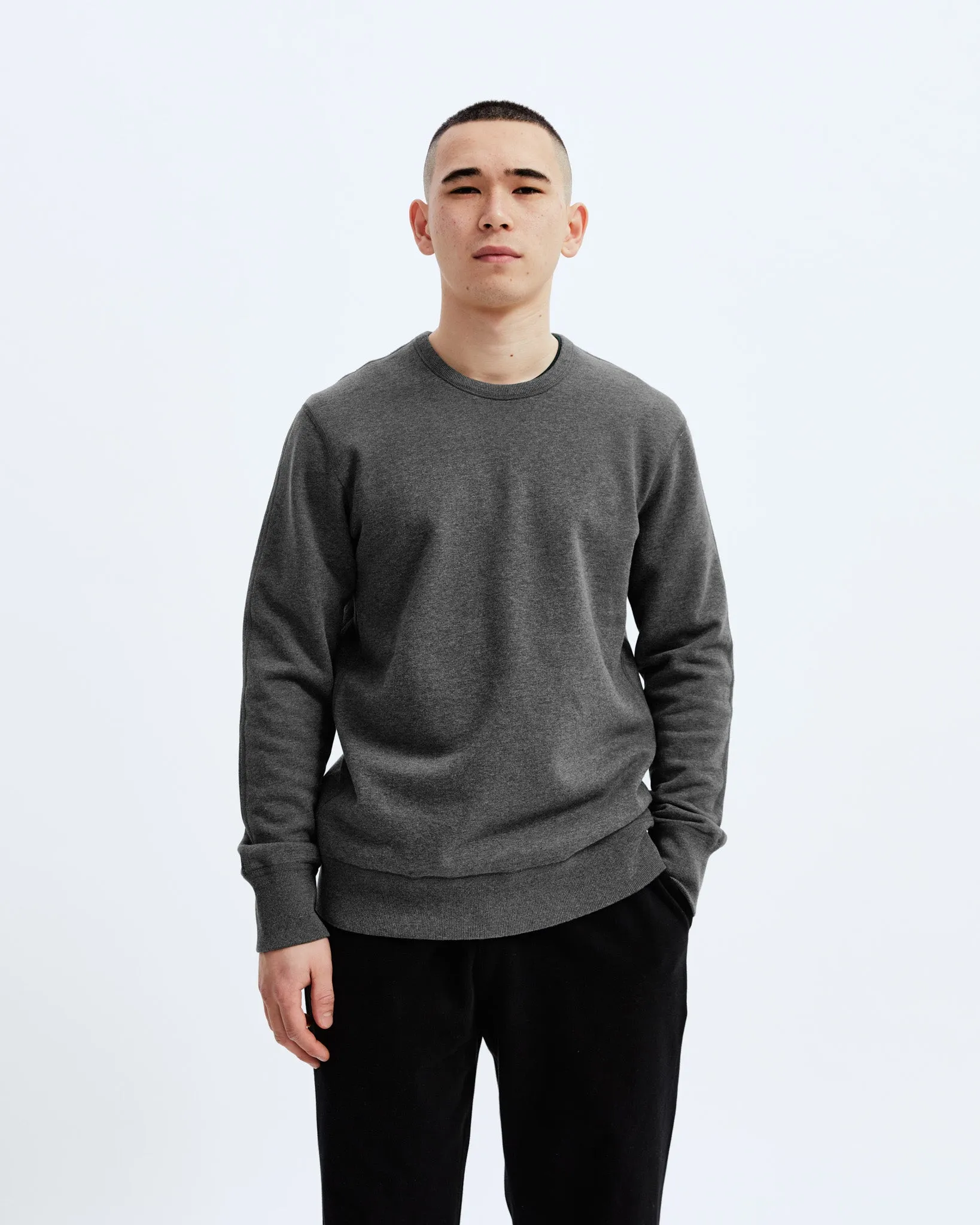 Midweight Terry Slim Crewneck sold by Reigning Champ product image thumbnail 2