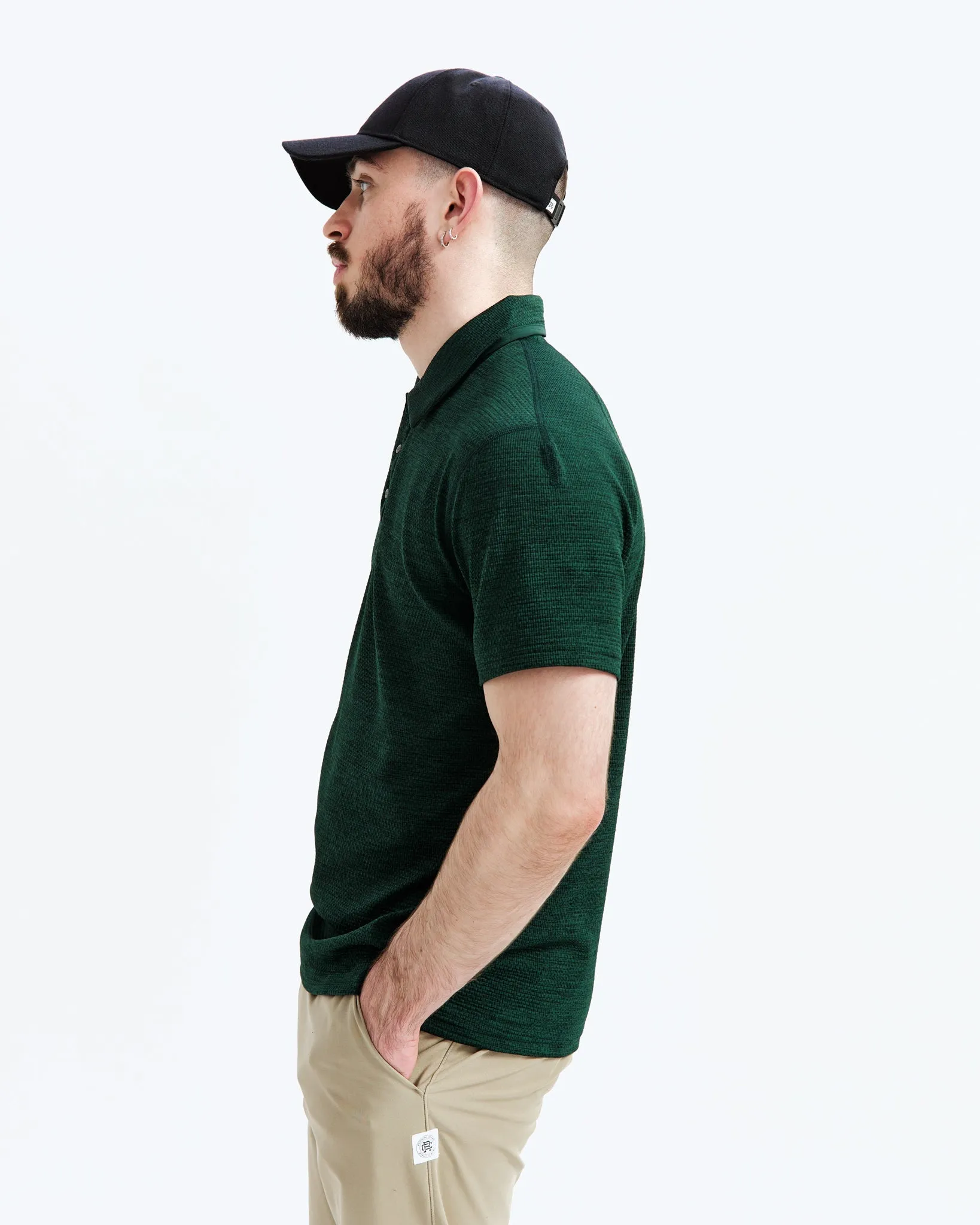 Solotex Mesh Polo - Vault sold by Reigning Champ product image thumbnail 3