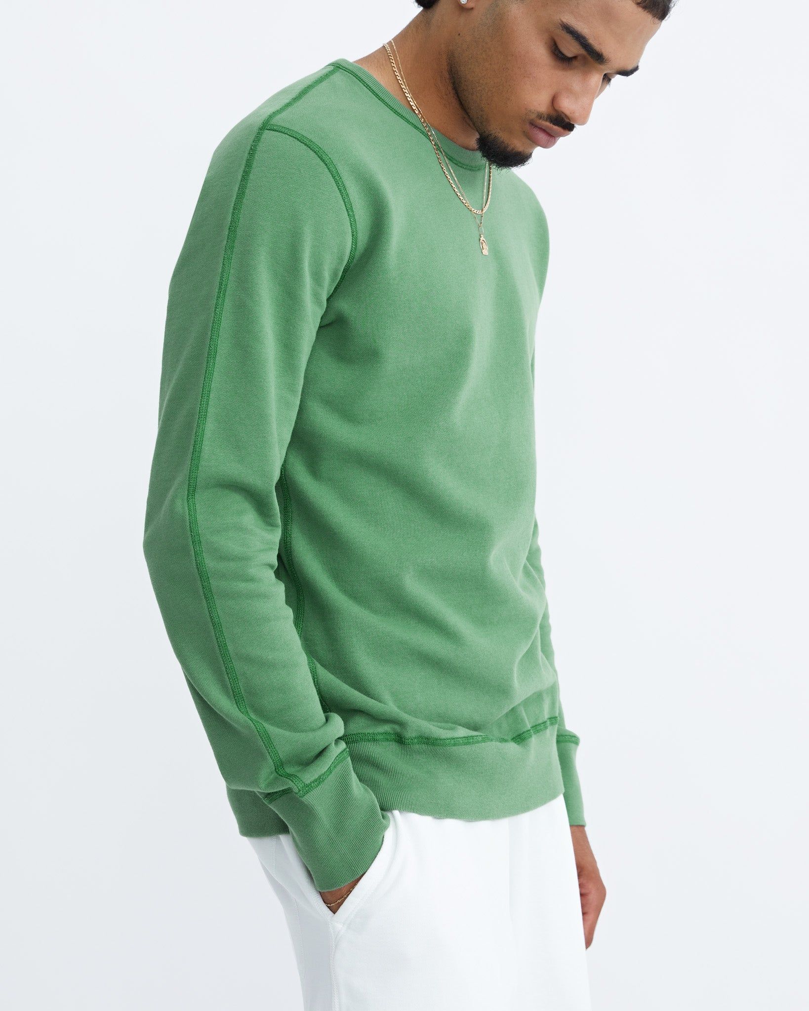 Lightweight Terry Crewneck sold by Reigning Champ product image thumbnail 4