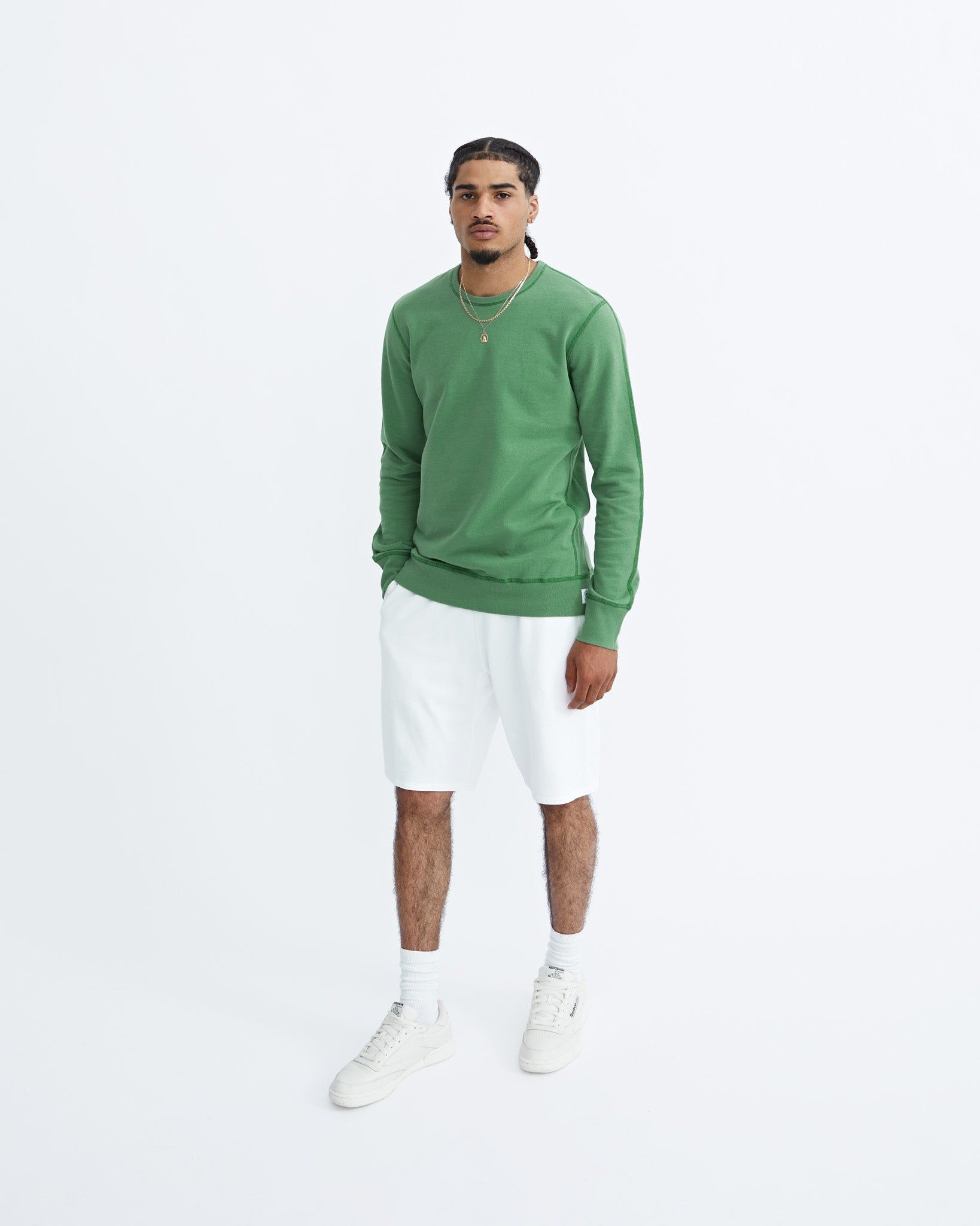 Lightweight Terry Crewneck sold by Reigning Champ product image thumbnail 2