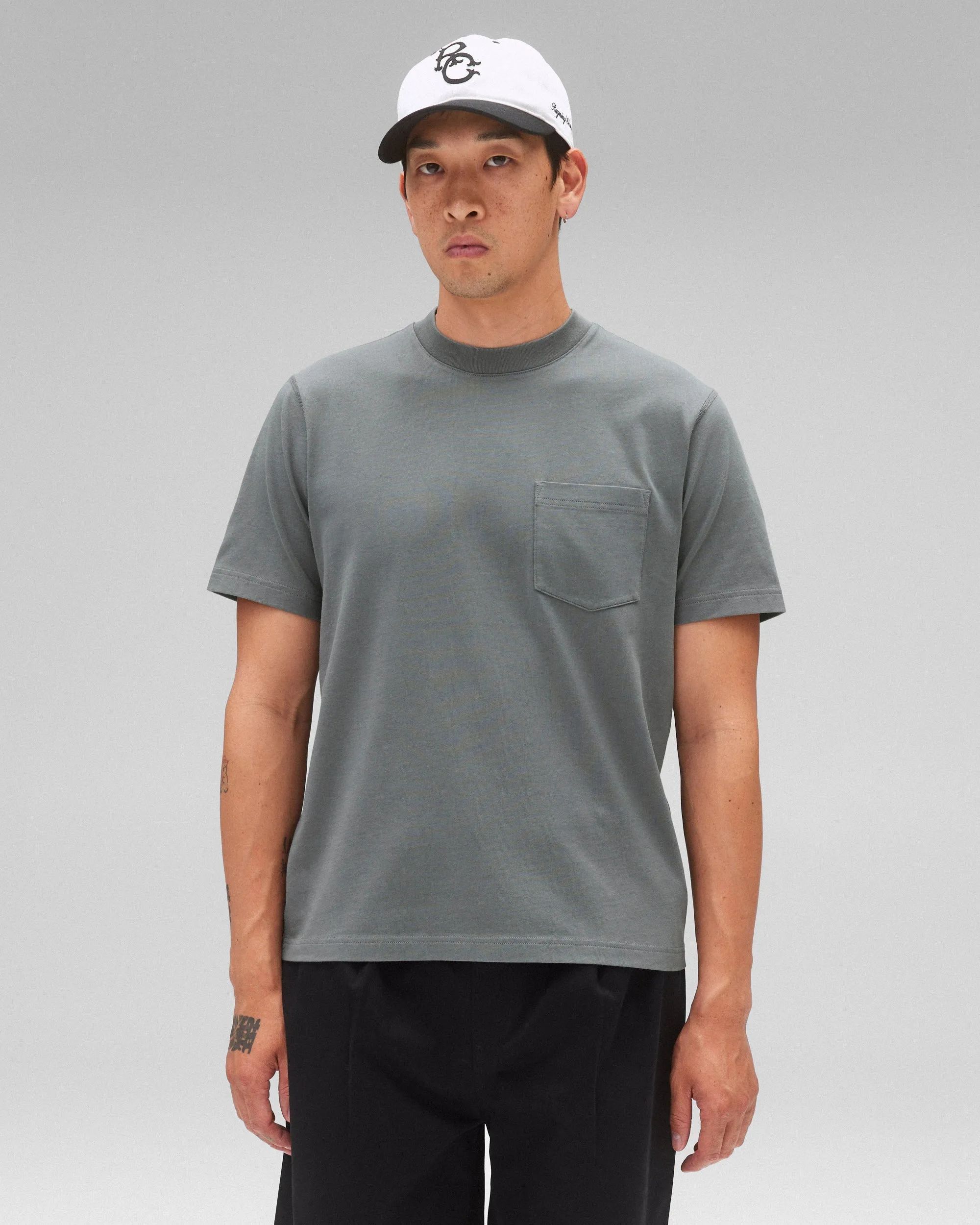 Midweight Jersey Standard Pocket T-Shirt sold by Reigning Champ product image thumbnail 2