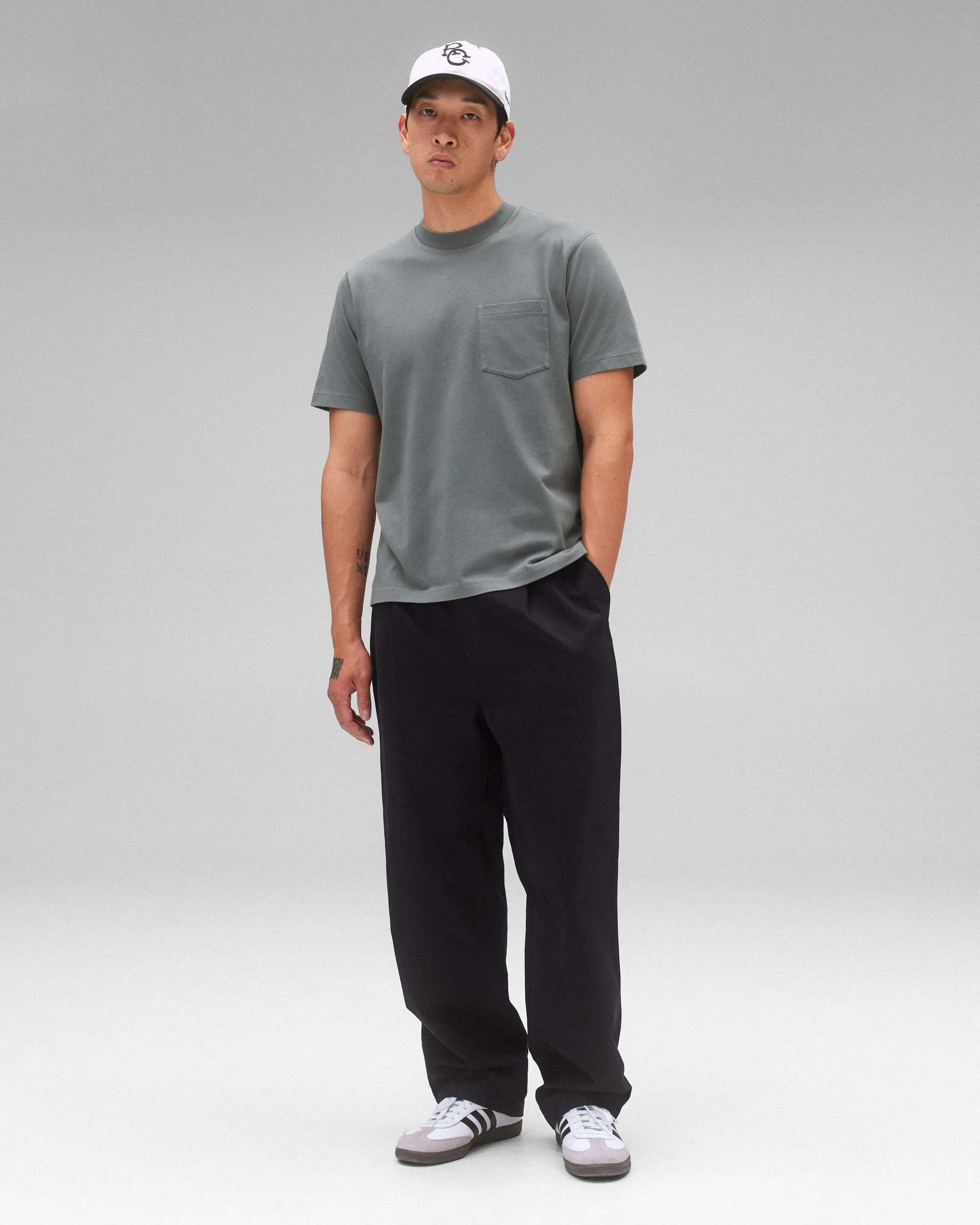 Midweight Jersey Standard Pocket T-Shirt sold by Reigning Champ product image thumbnail 3