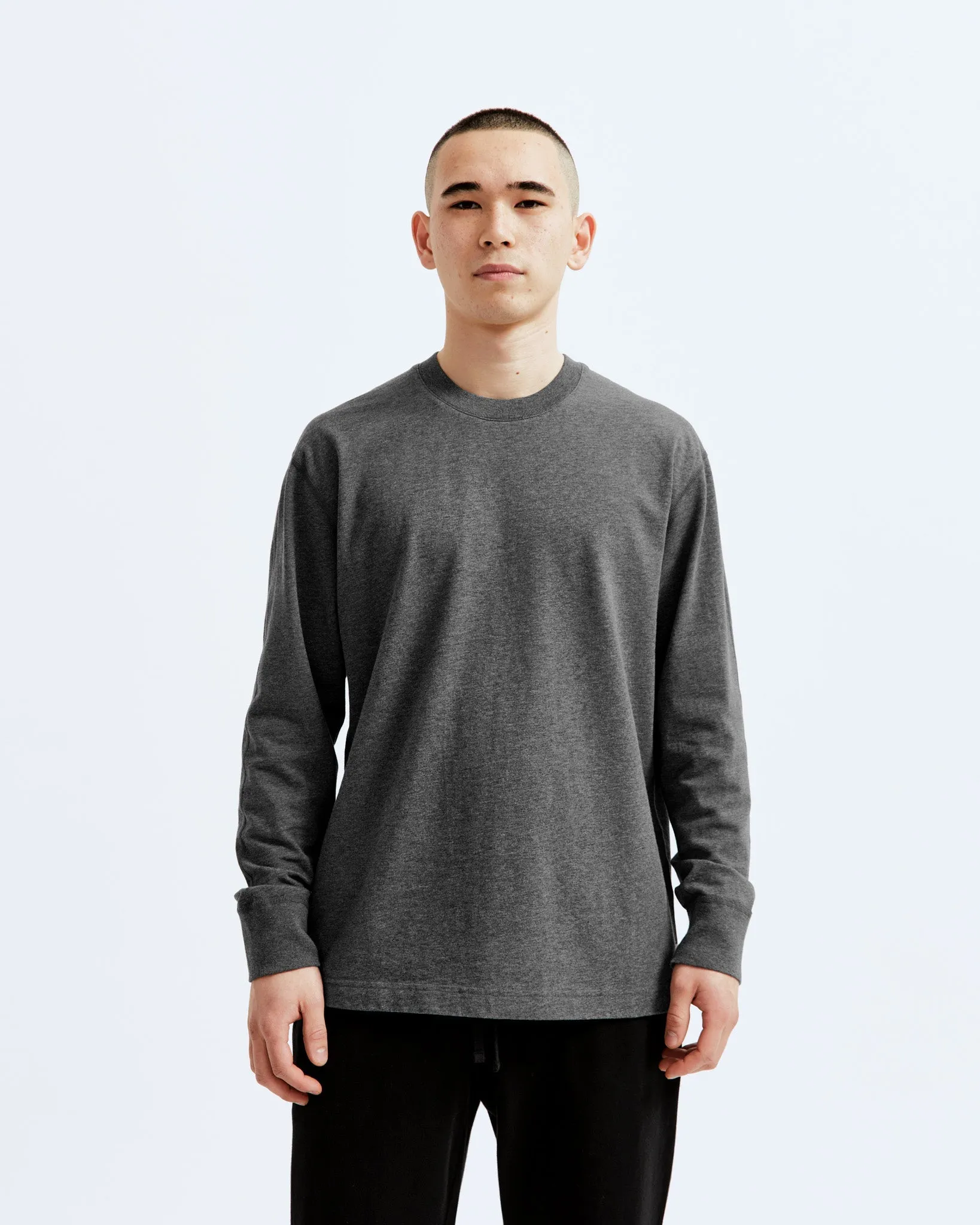Midweight Jersey Classic Long Sleeve - Vault sold by Reigning Champ product image thumbnail 2