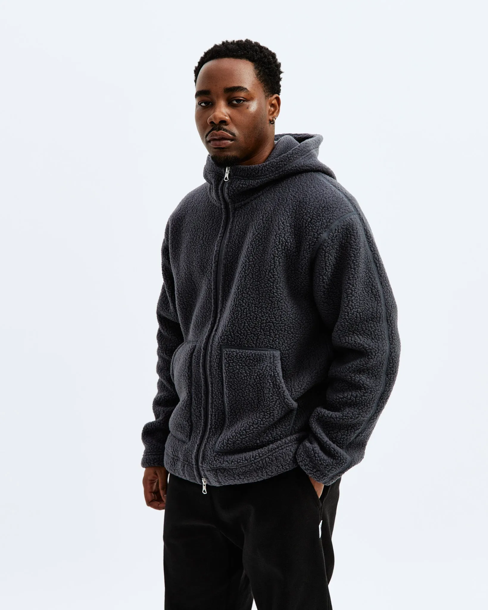 Polartec Thermal Pro Full Zip Hoodie sold by Reigning Champ product image thumbnail 2