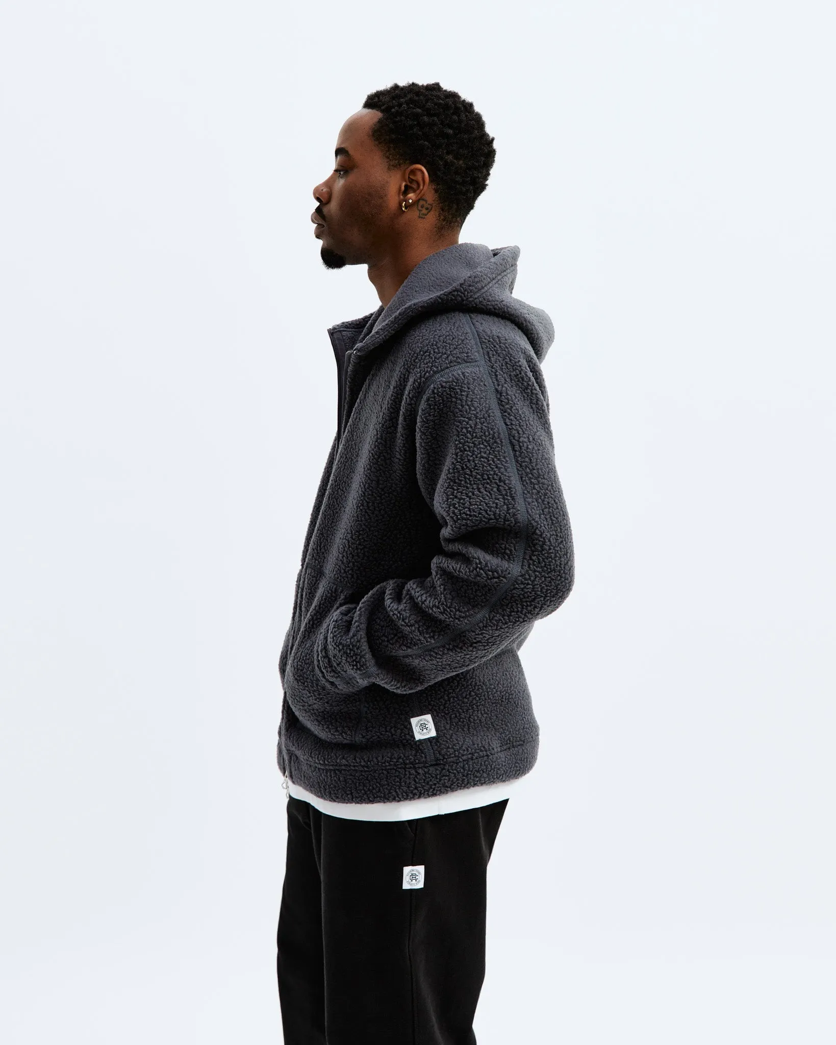 Polartec Thermal Pro Full Zip Hoodie sold by Reigning Champ product image thumbnail 3