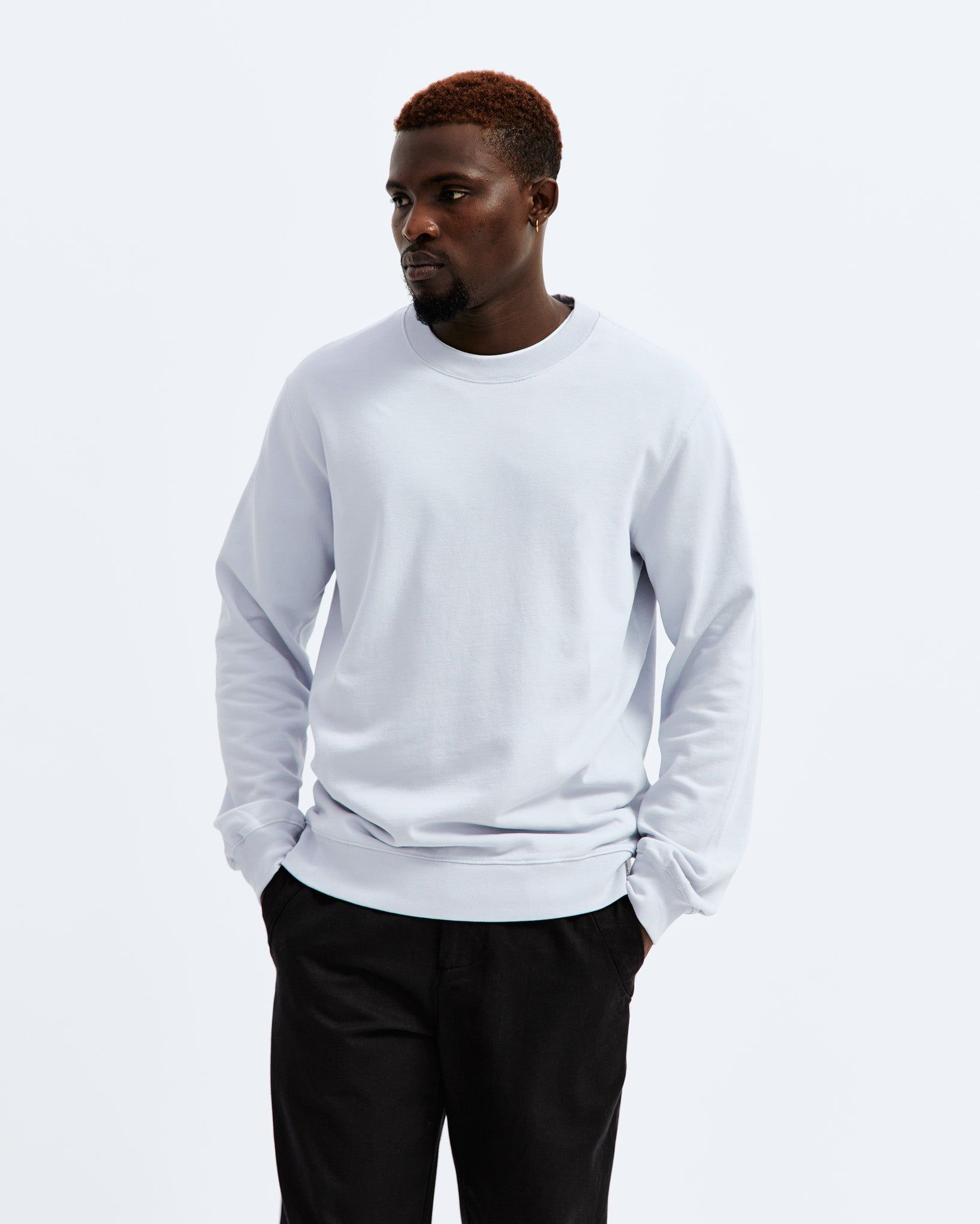 Lightweight Terry Classic Crewneck sold by Reigning Champ product image thumbnail 2