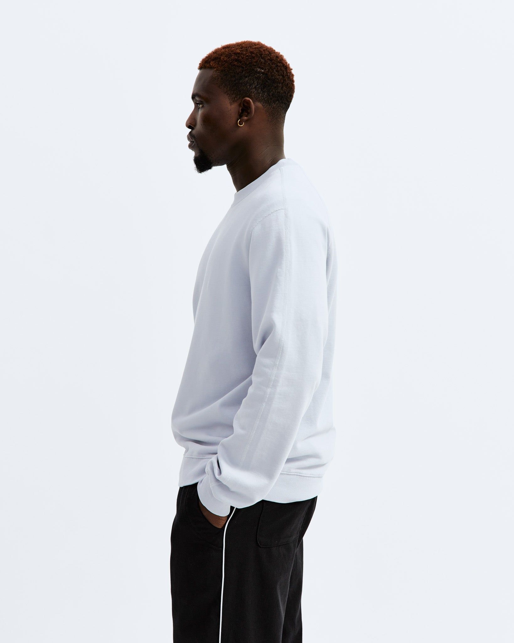 Lightweight Terry Classic Crewneck sold by Reigning Champ product image thumbnail 3