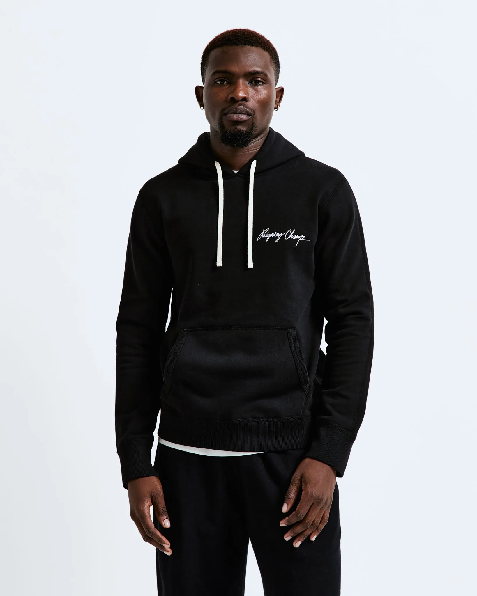 Midweight Terry Autograph Pullover Hoodie sold by Reigning Champ product image thumbnail 2
