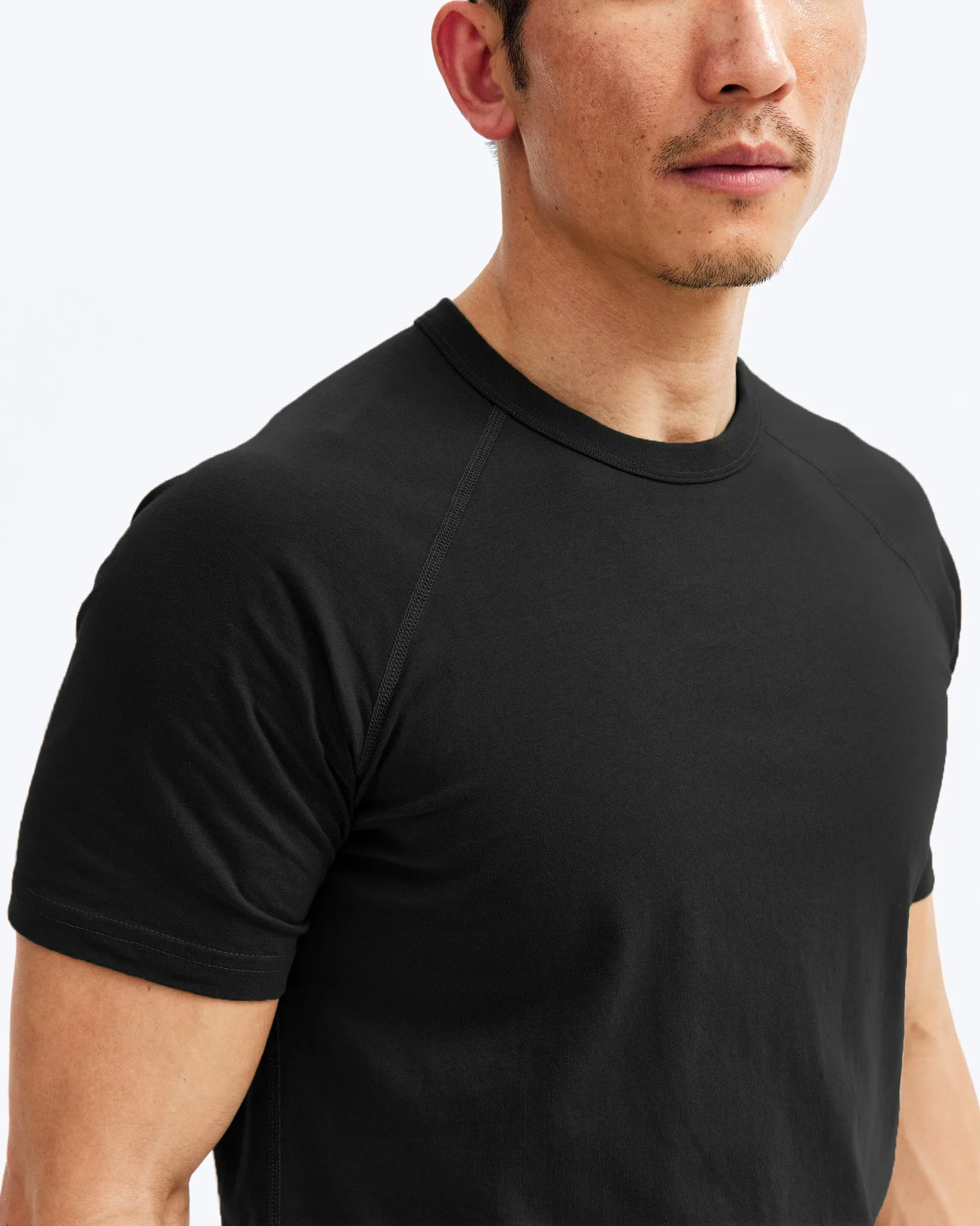 Lightweight Jersey Raglan T-Shirt - Vault sold by Reigning Champ product image thumbnail 5