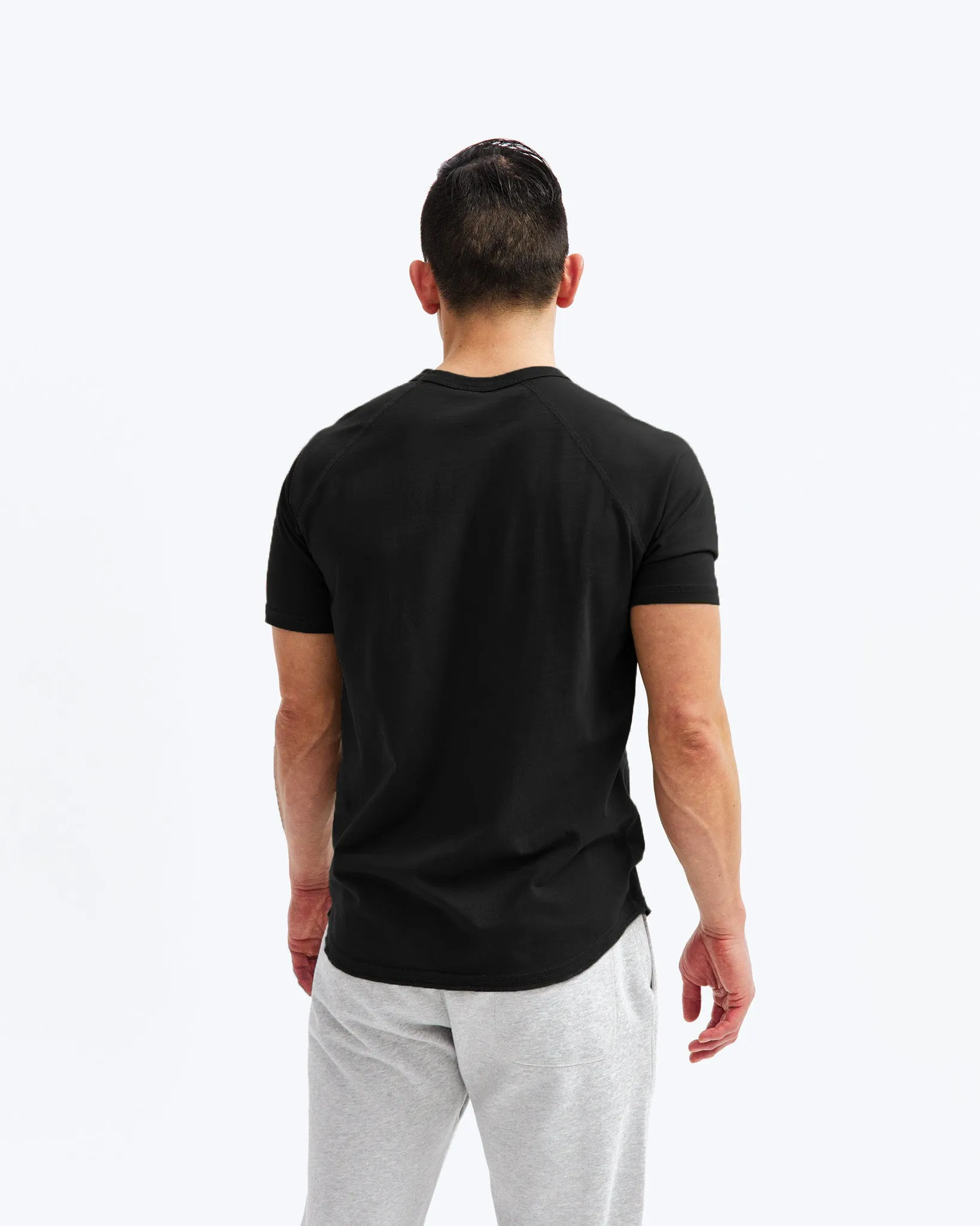 Lightweight Jersey Raglan T-Shirt - Vault sold by Reigning Champ product image thumbnail 4