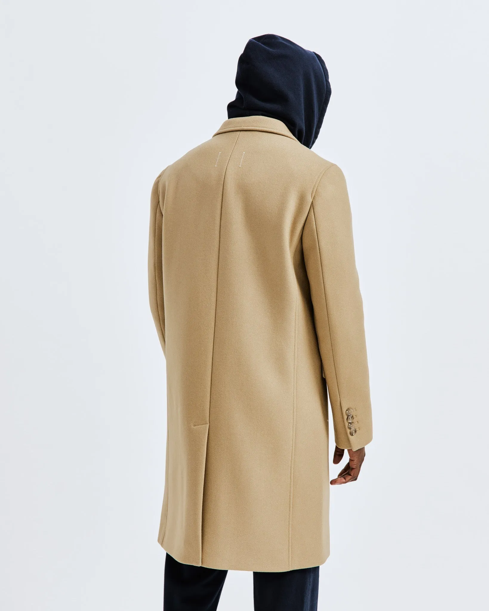 Melton Wool Away Coat sold by Reigning Champ product image thumbnail 4