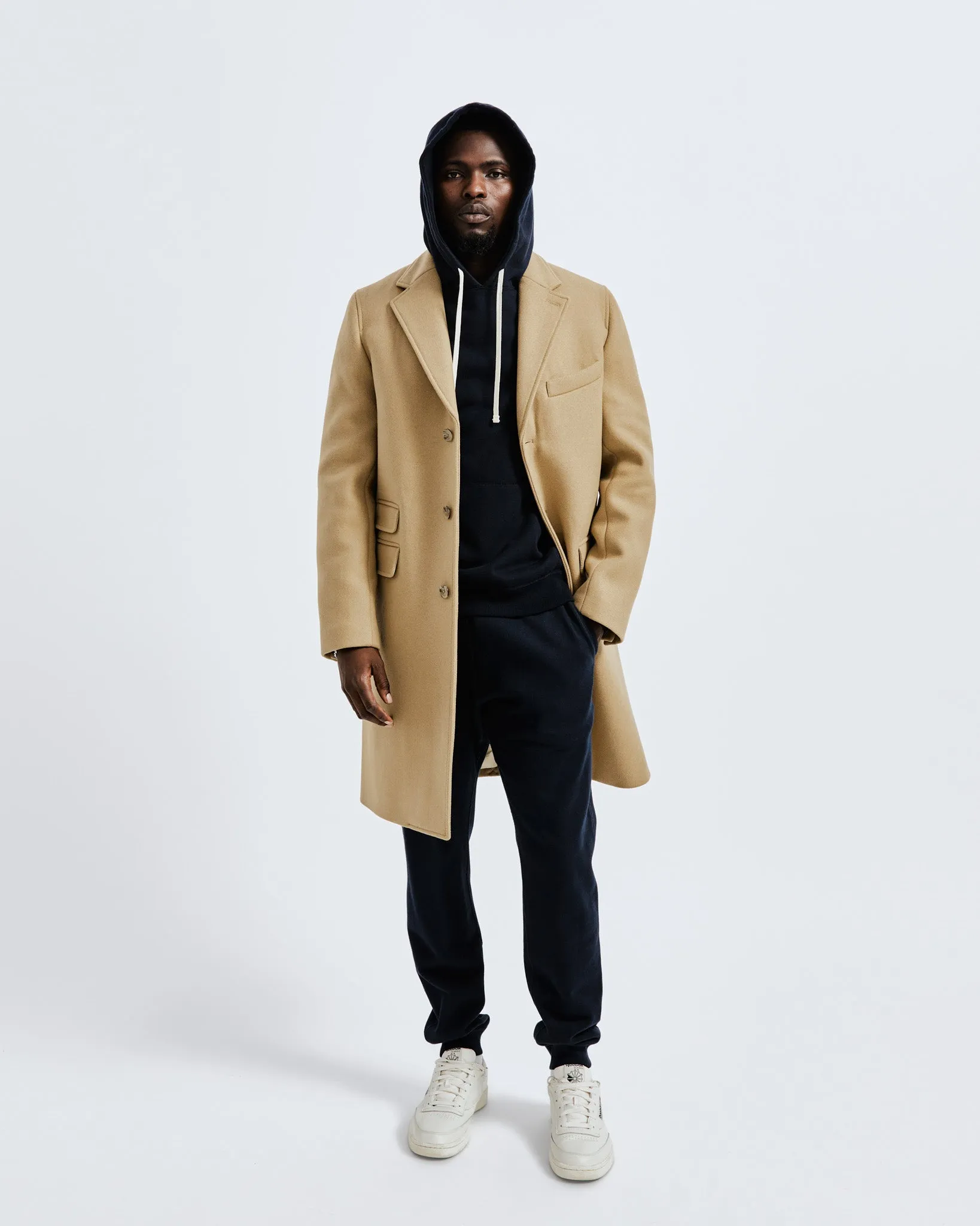 Melton Wool Away Coat sold by Reigning Champ product image thumbnail 5