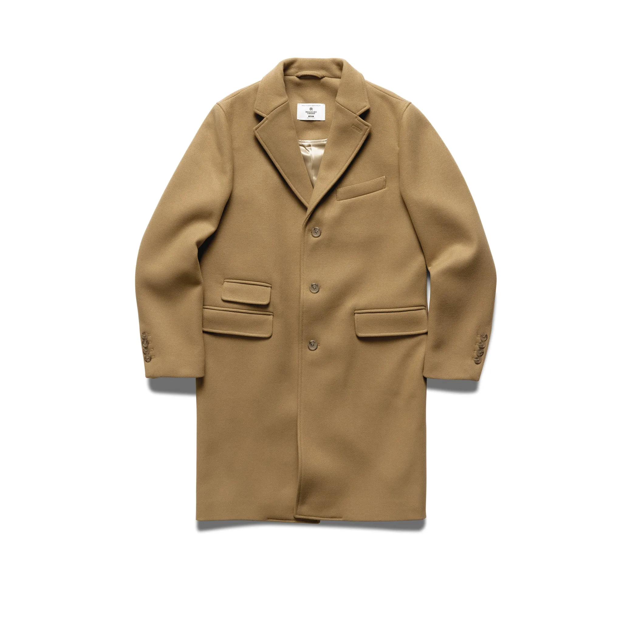 Melton Wool Away Coat sold by Reigning Champ