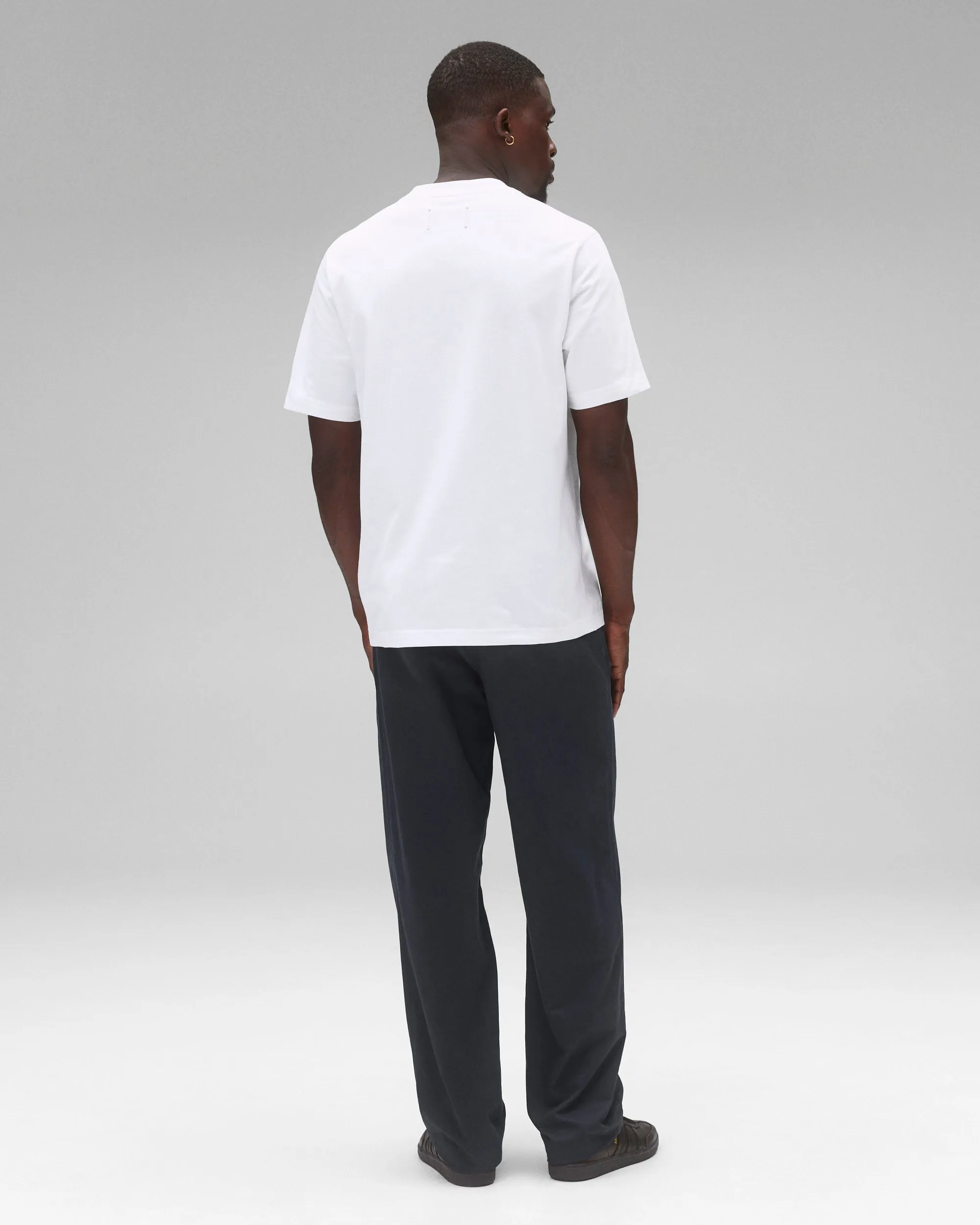 Midweight Jersey Motion Logo T-Shirt sold by Reigning Champ product image thumbnail 5