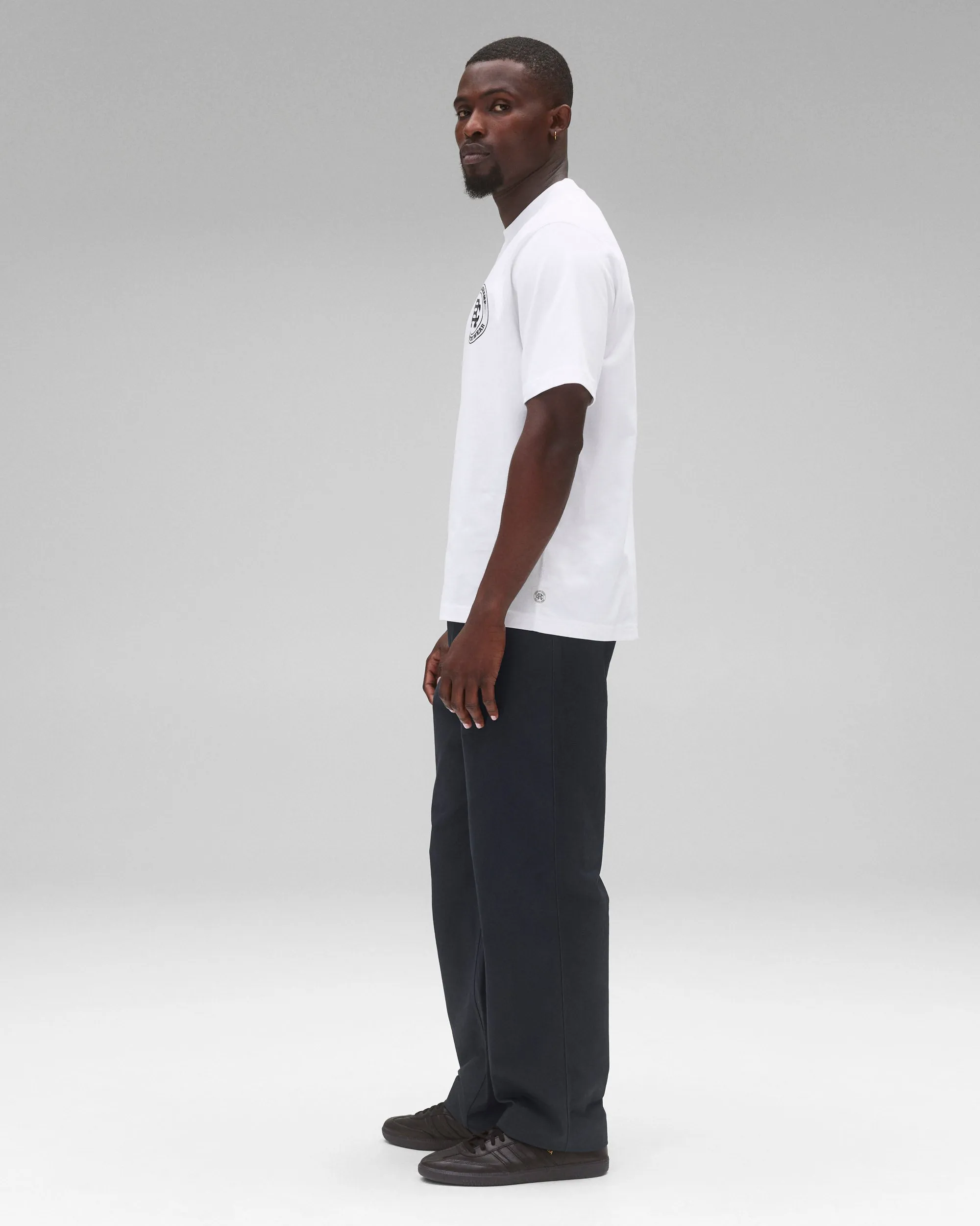 Midweight Jersey Motion Logo T-Shirt sold by Reigning Champ product image thumbnail 4