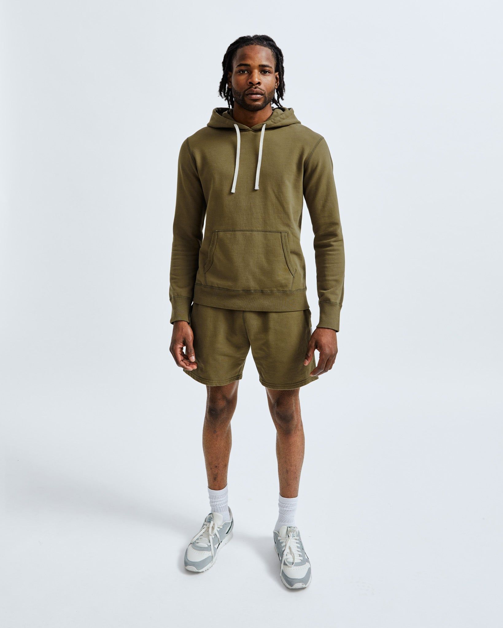 Midweight Terry Slim Pullover Hoodie sold by Reigning Champ product image thumbnail 4