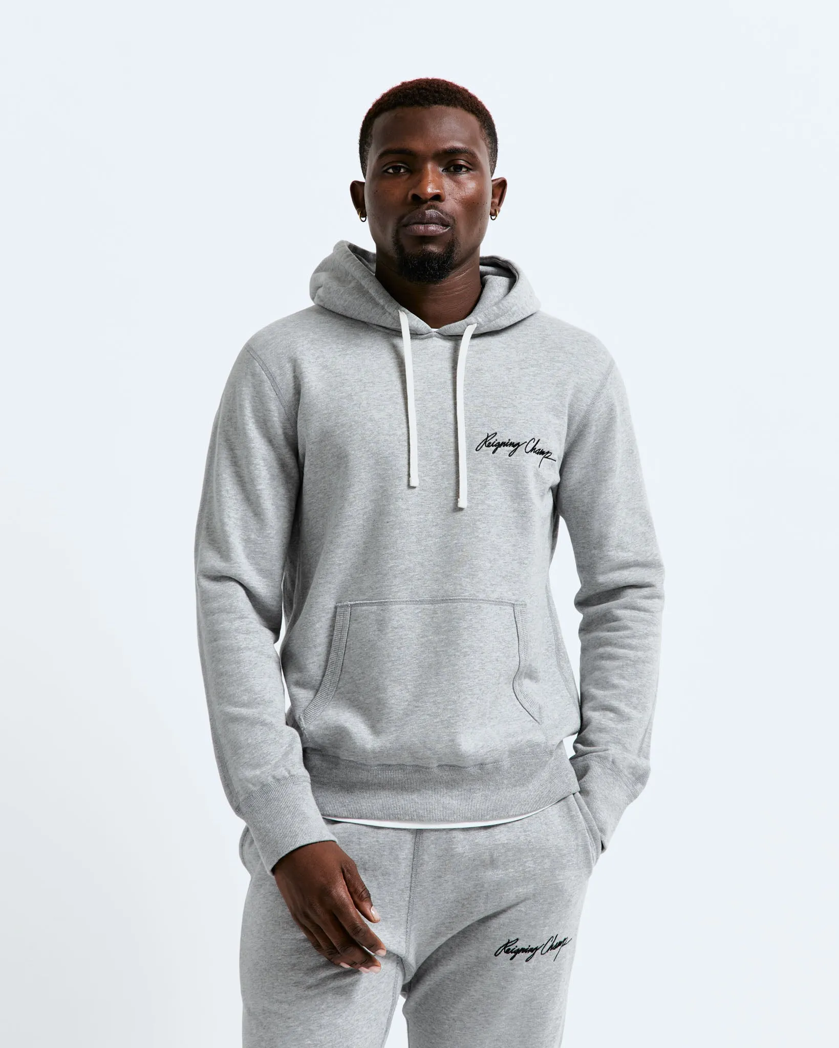 Midweight Terry Autograph Pullover Hoodie sold by Reigning Champ product image thumbnail 2