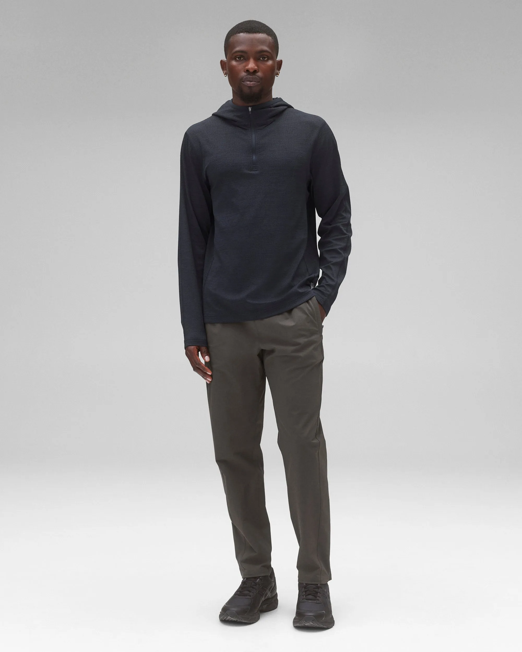 Solotex Mesh Tiebreak Standard Hoodie sold by Reigning Champ product image thumbnail 3