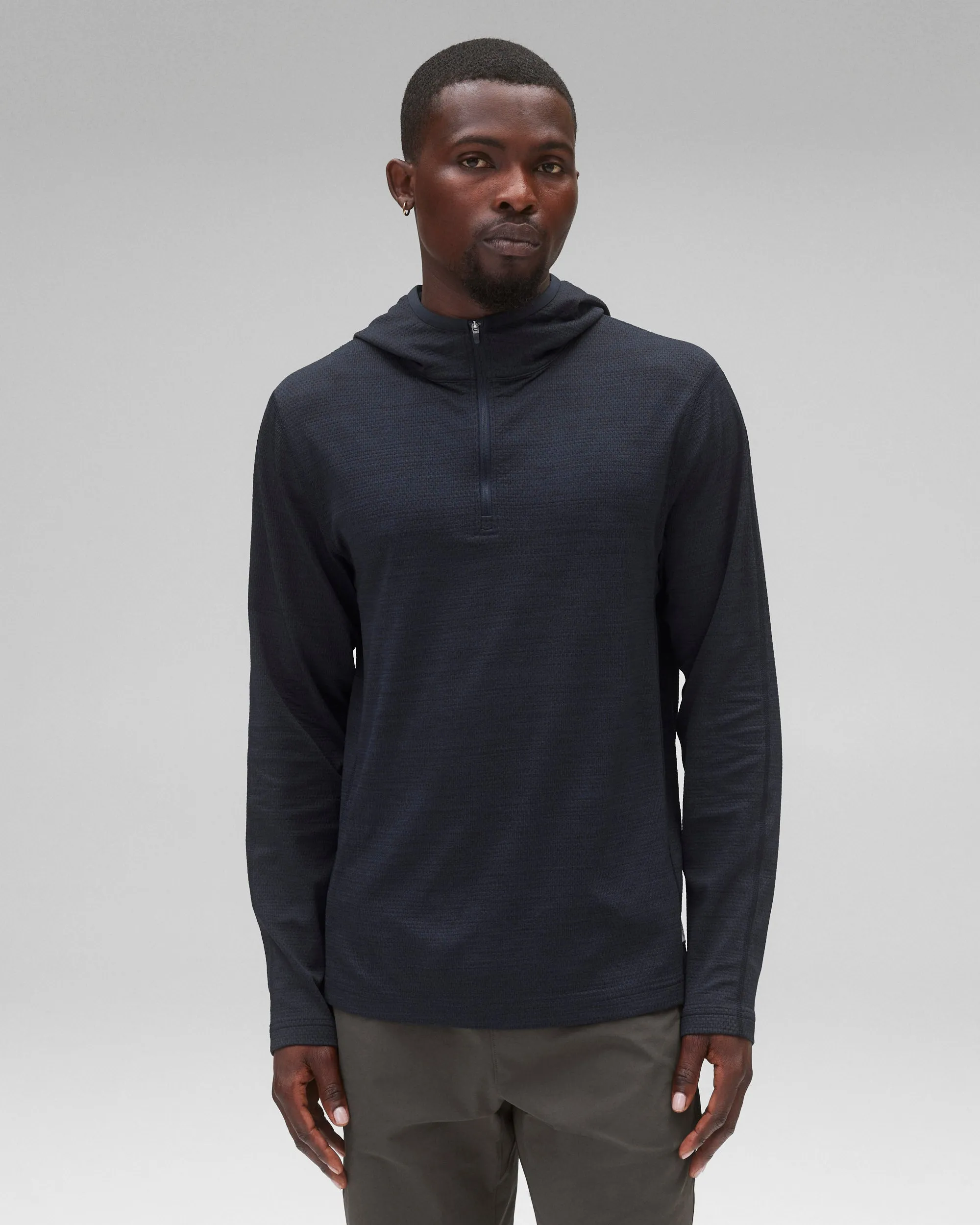 Solotex Mesh Tiebreak Standard Hoodie sold by Reigning Champ product image thumbnail 2