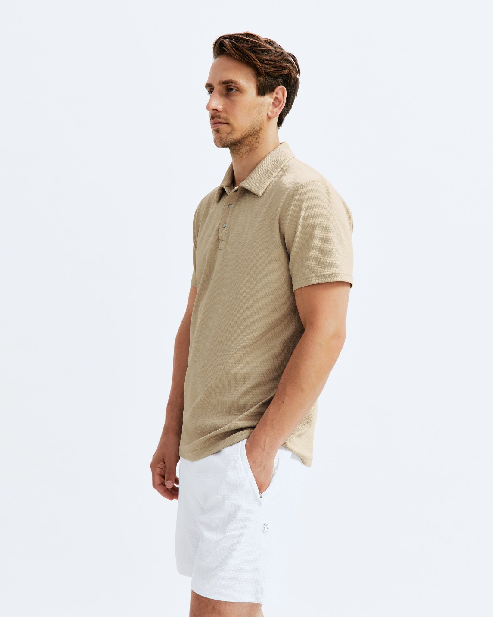 Solotex Mesh Polo sold by Reigning Champ product image thumbnail 3