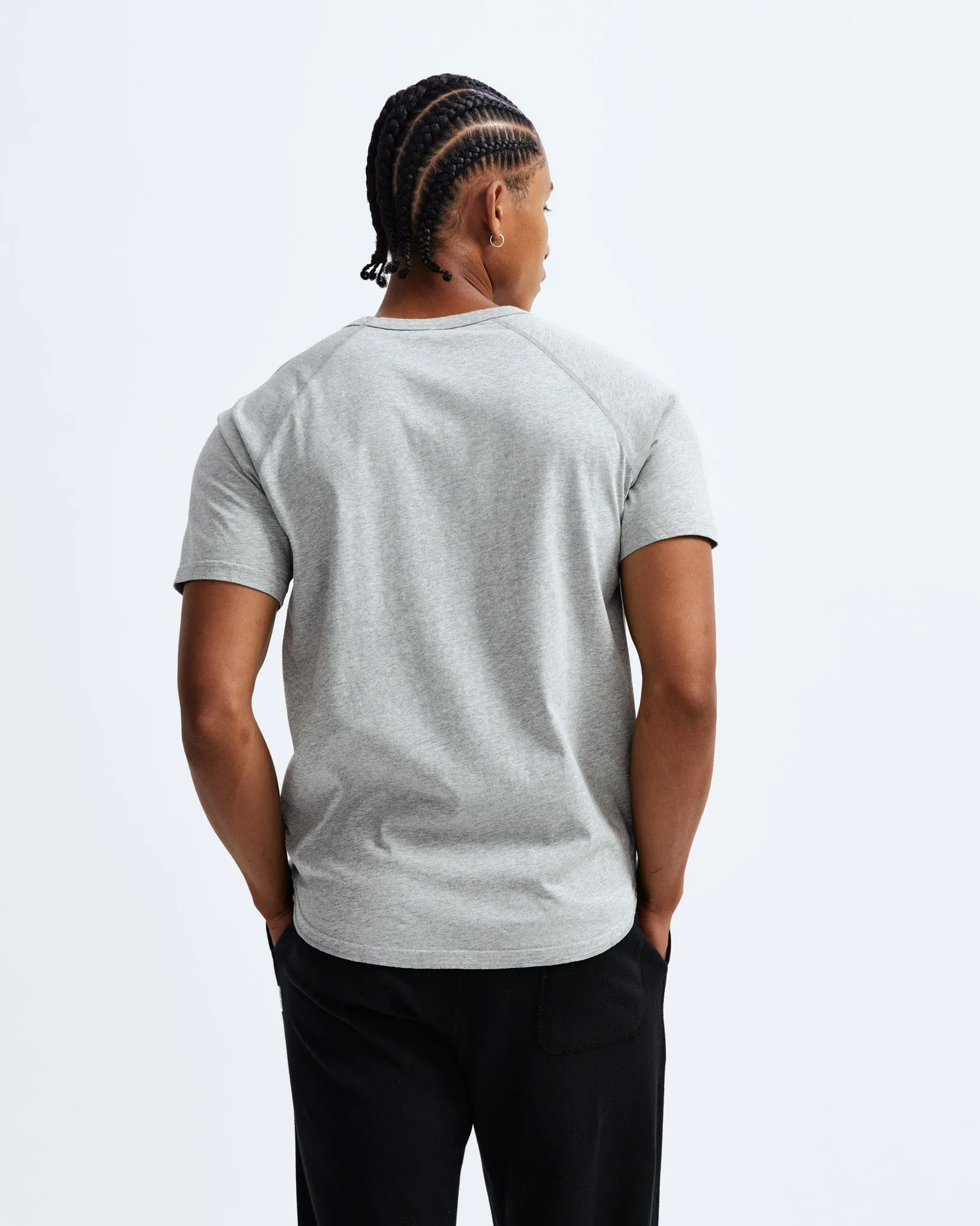 Lightweight Jersey Raglan T-Shirt - Vault sold by Reigning Champ product image thumbnail 4