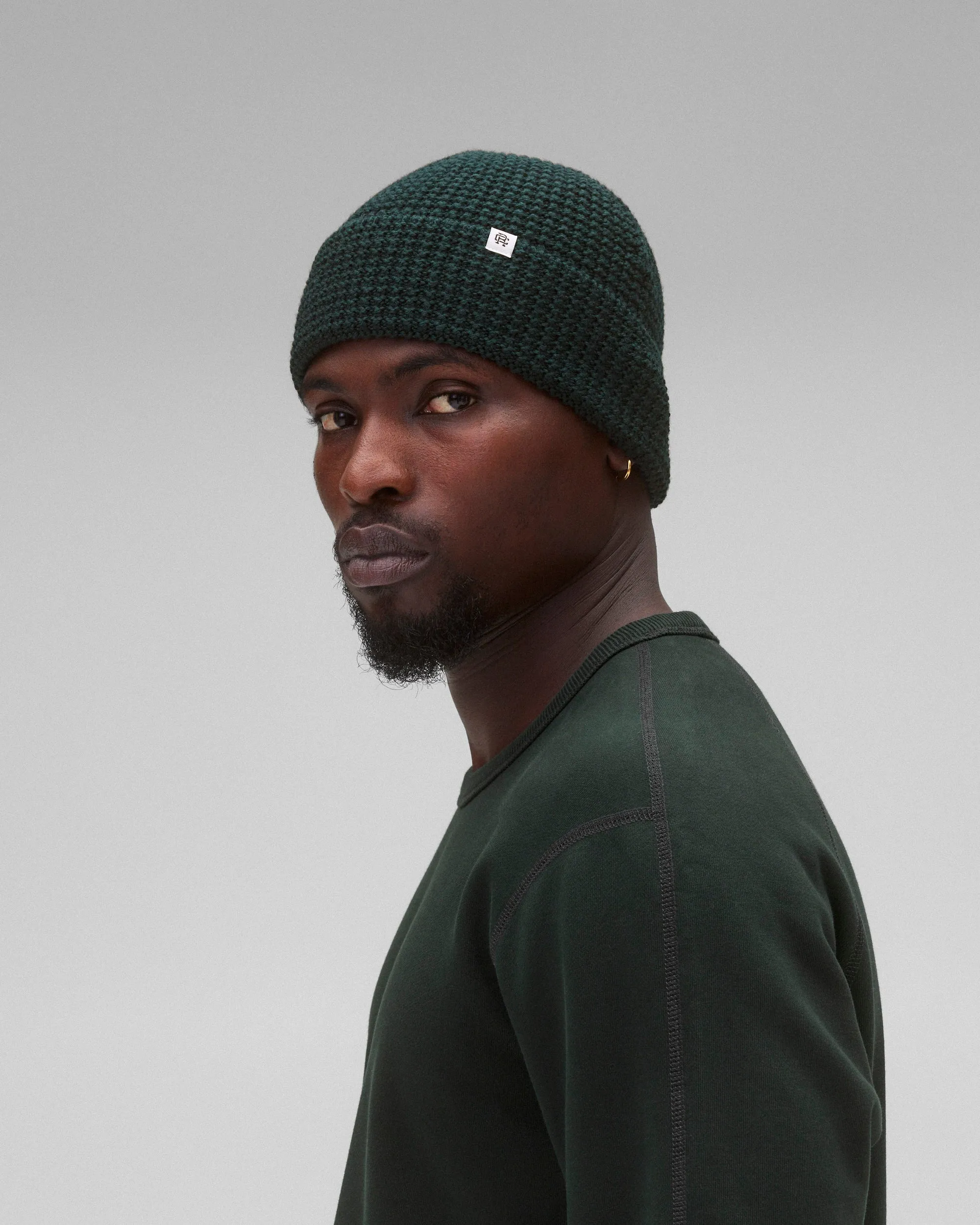 Waffle Knit Beanie sold by Reigning Champ product image thumbnail 3