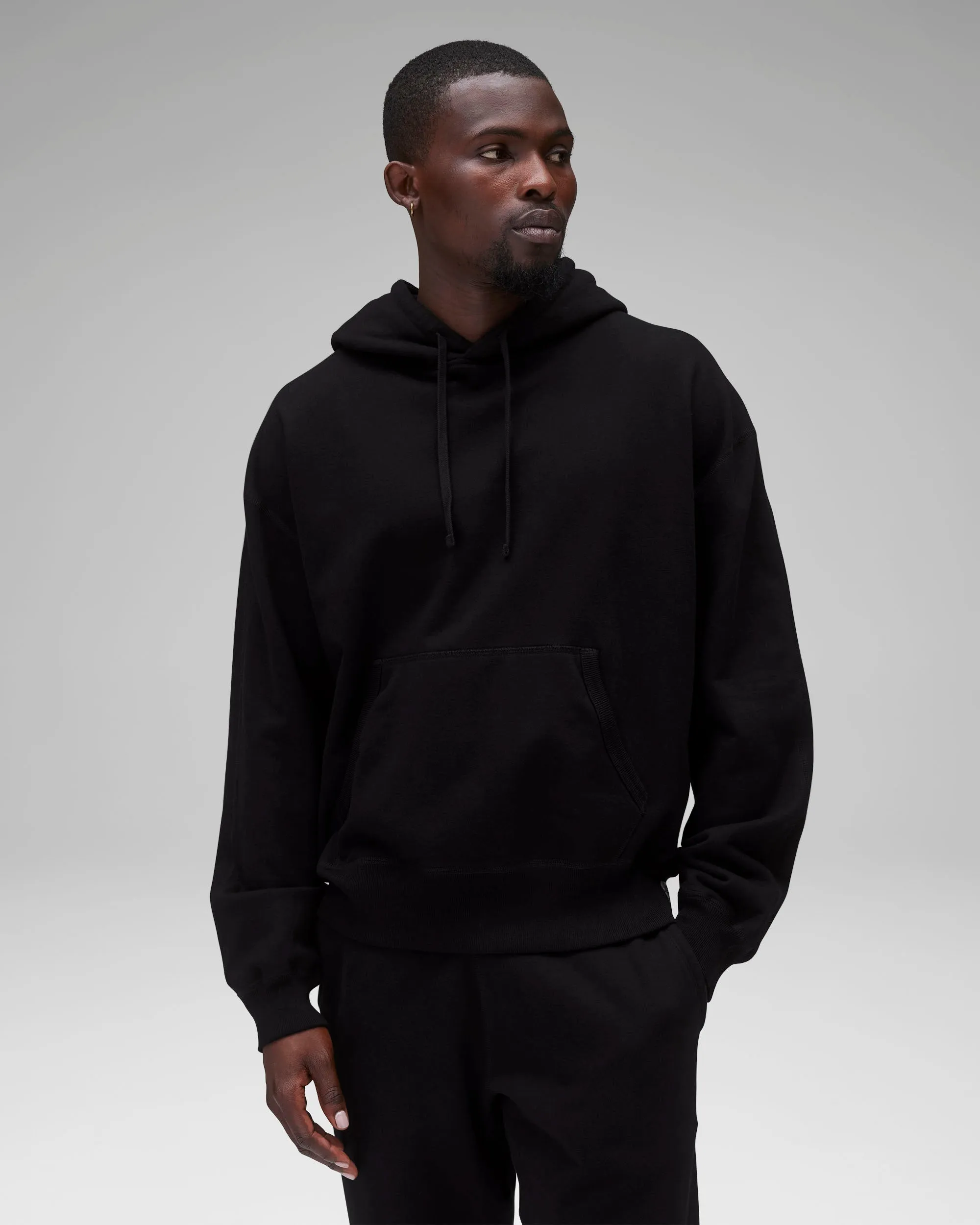 Midweight Terry Relaxed Hoodie sold by Reigning Champ product image thumbnail 2