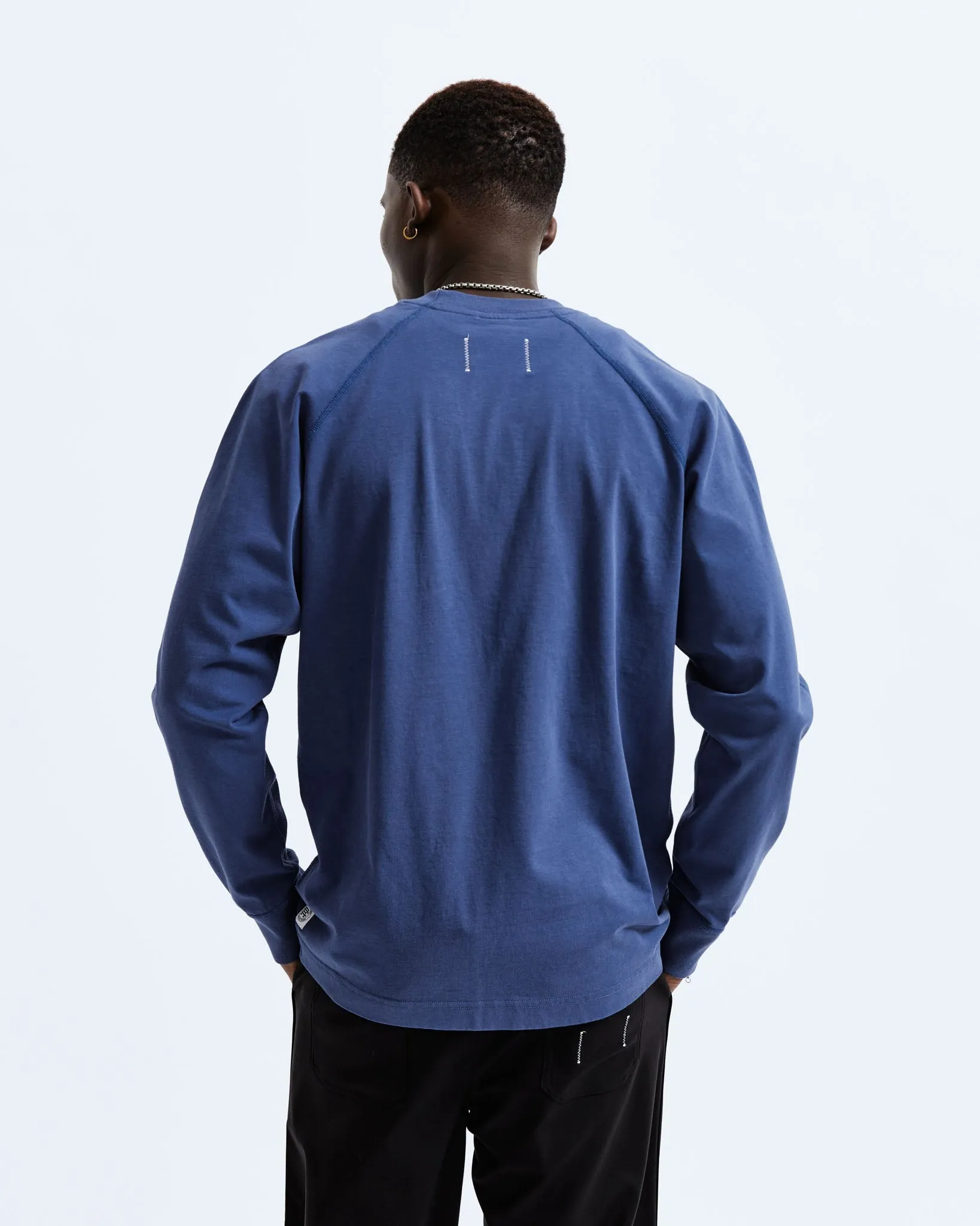 Midweight Jersey Classic Long Sleeve sold by Reigning Champ product image thumbnail 4