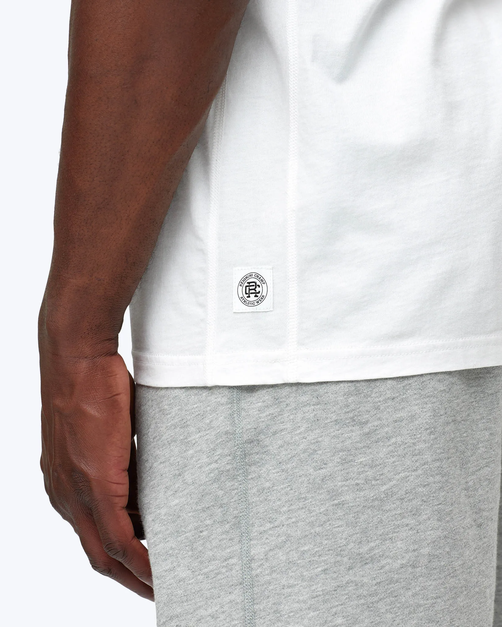 Lightweight Jersey Henley sold by Reigning Champ product image thumbnail 4