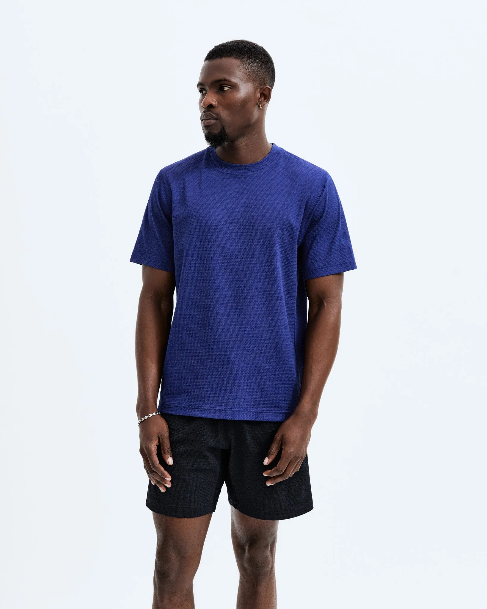Solotex Mesh Tiebreak Standard T-Shirt sold by Reigning Champ product image thumbnail 2
